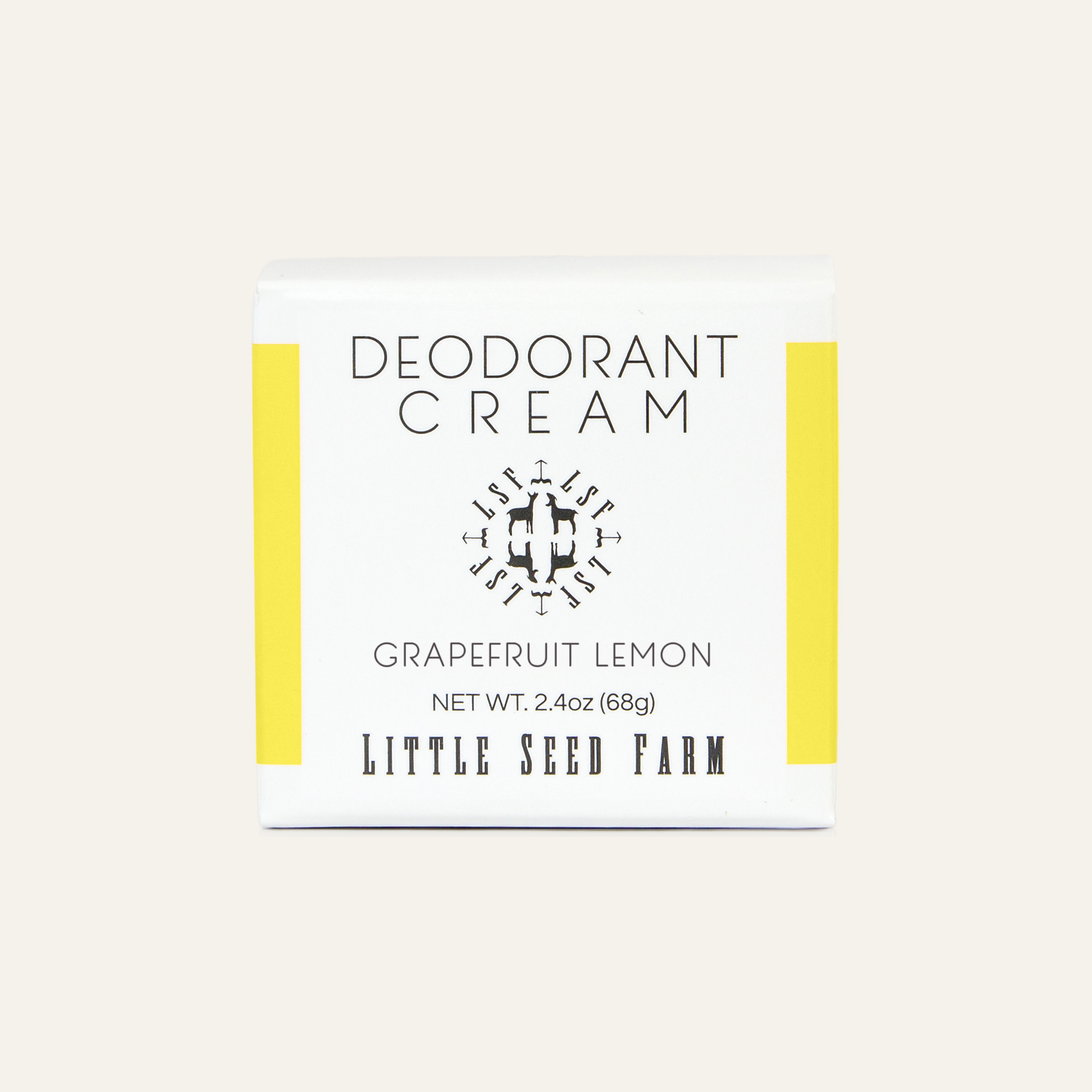 Grapefruit Lemon Deodorant Cream | Little Seed Farm