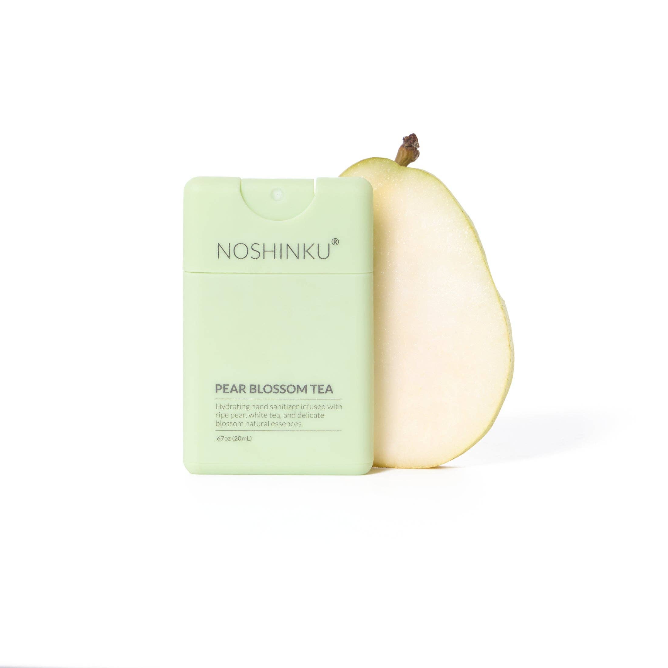 Pear Blossom Tea Hydrating Pocket Hand Sanitizer | Noshinku