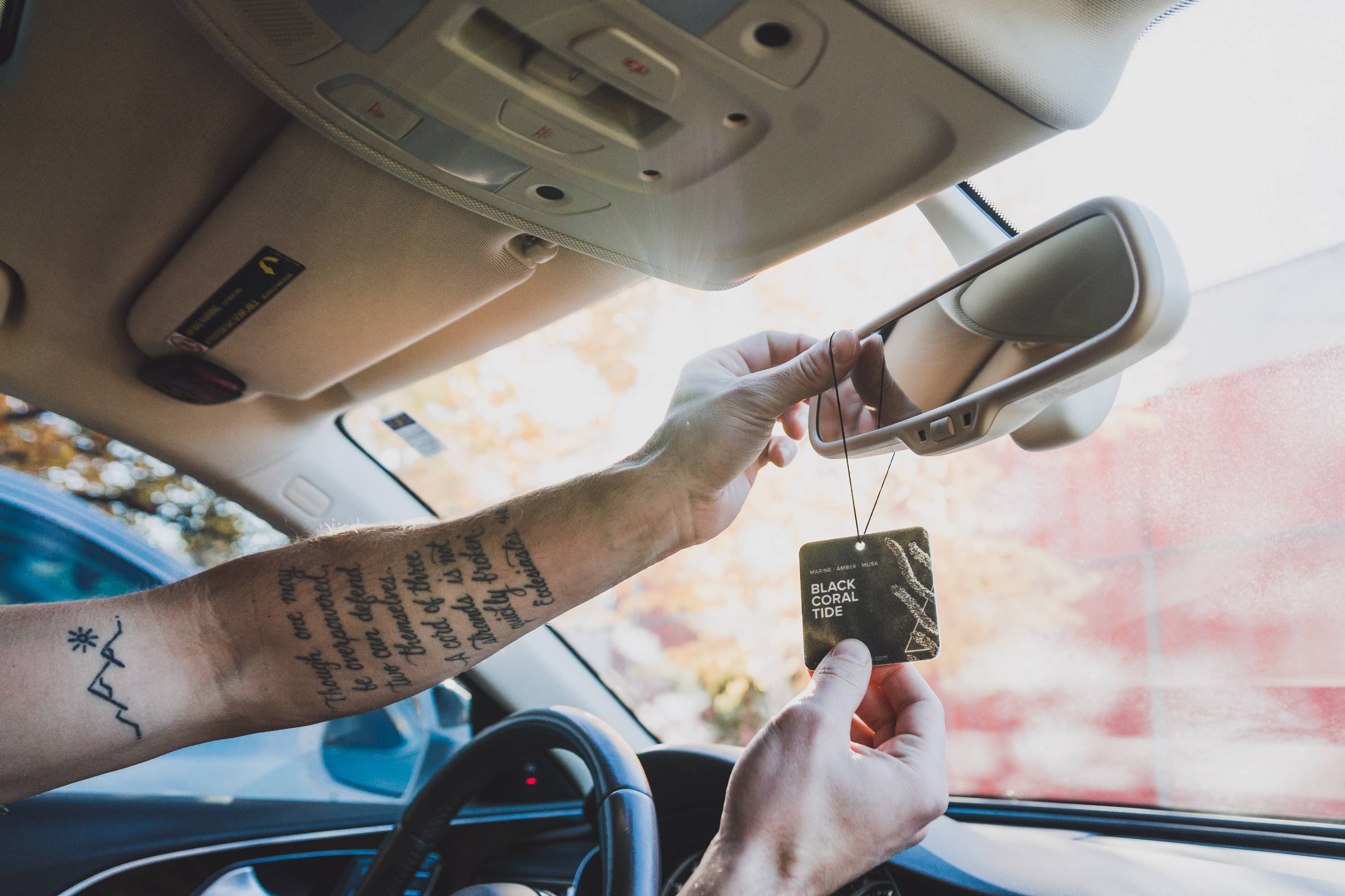 Car Fresheners Black Coral Tide | Broken Top Goods