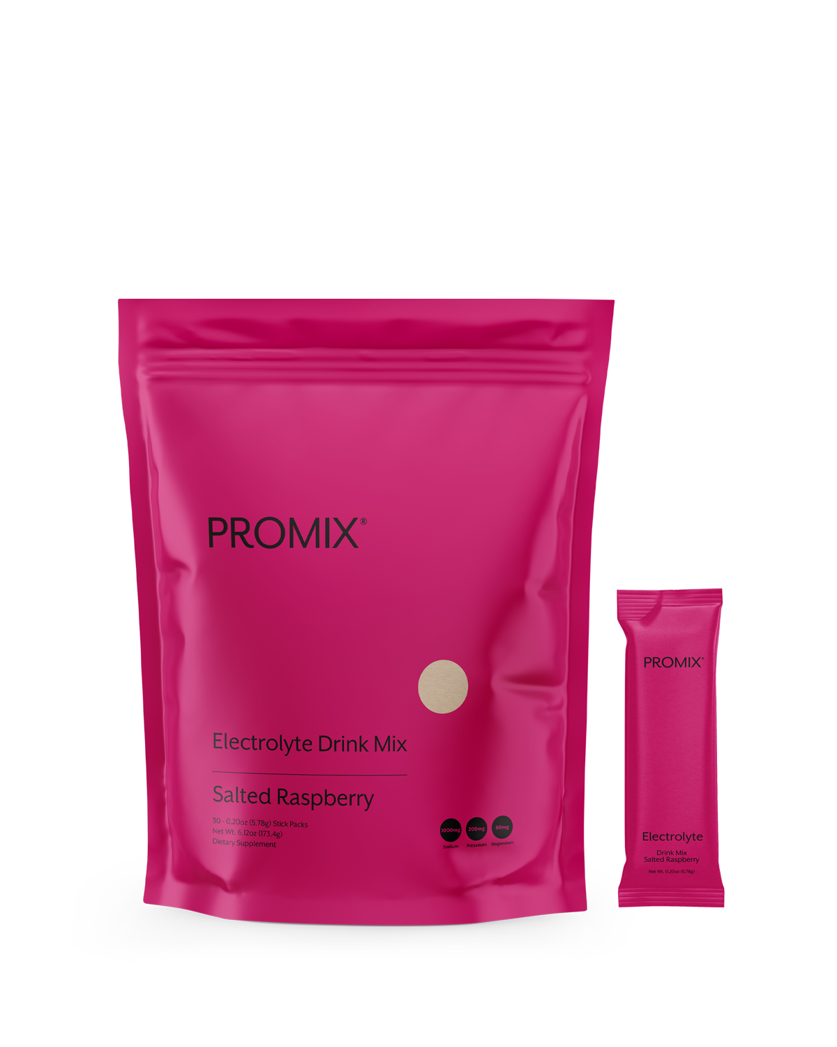 Raspberry Electrolyte Drink Mix | Promix