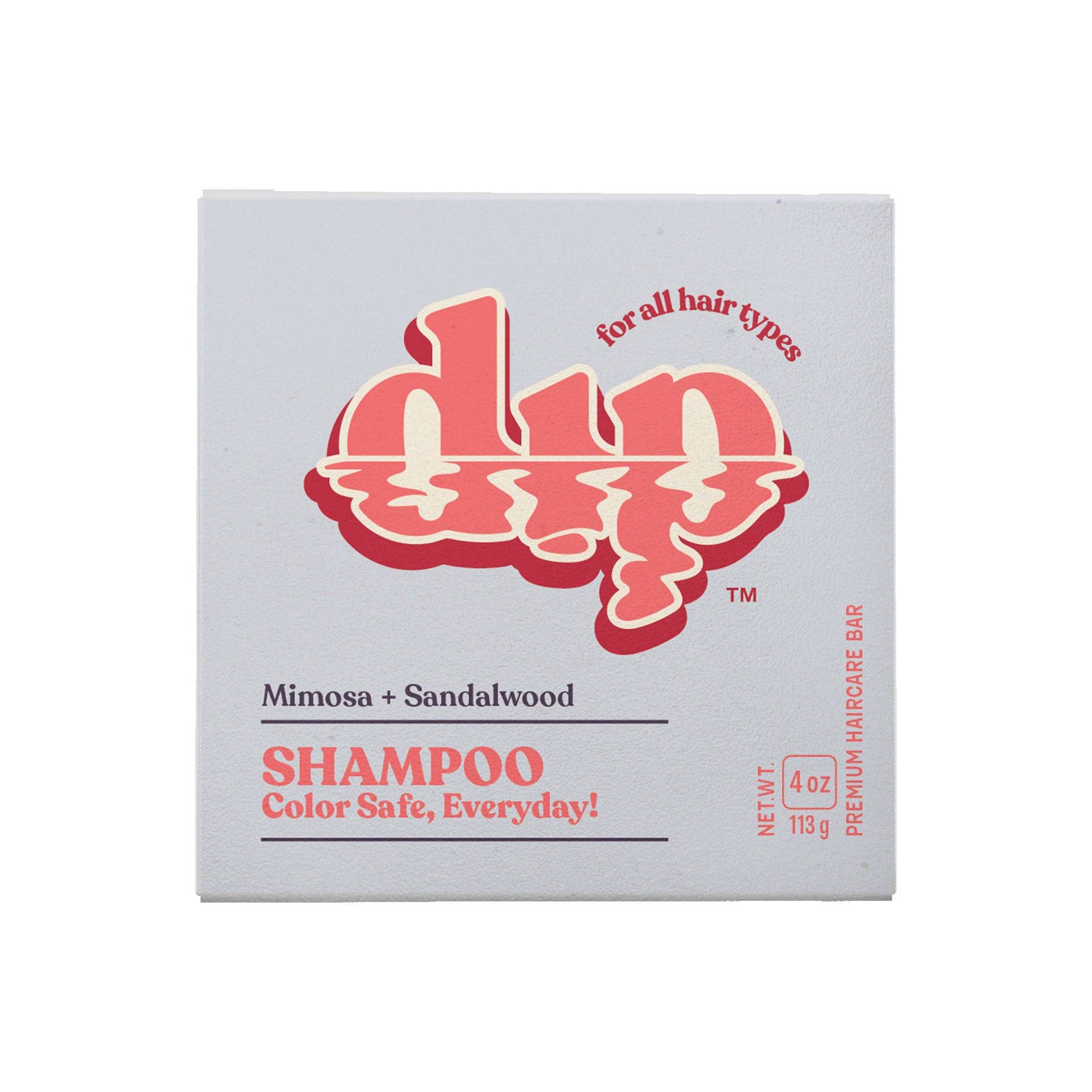 Color Safe Shampoo Bar for Every Day - Mimosa & Sandalwood | Dip