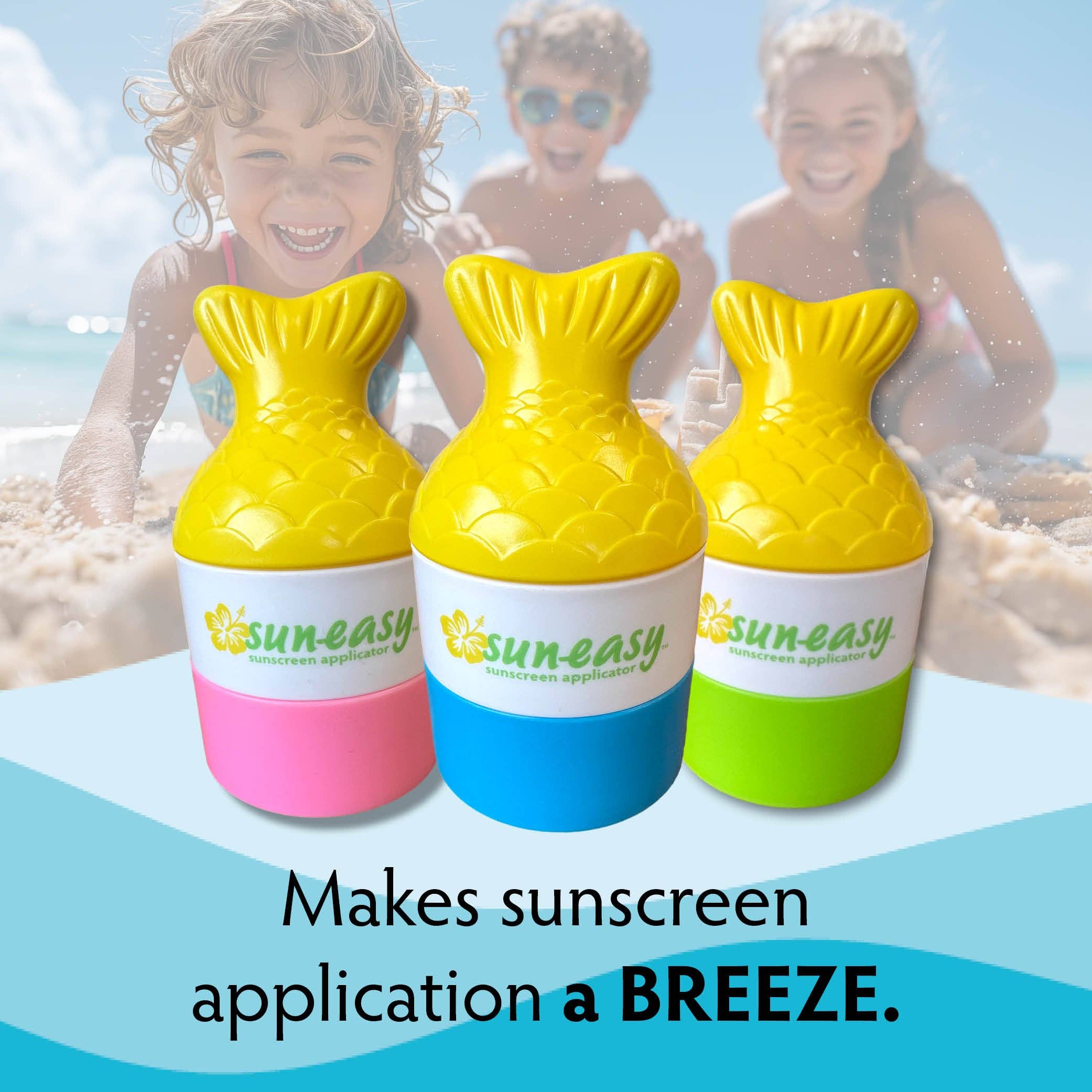 Sun-Easy Sunscreen Applicator (Fish Tails) | Yaya