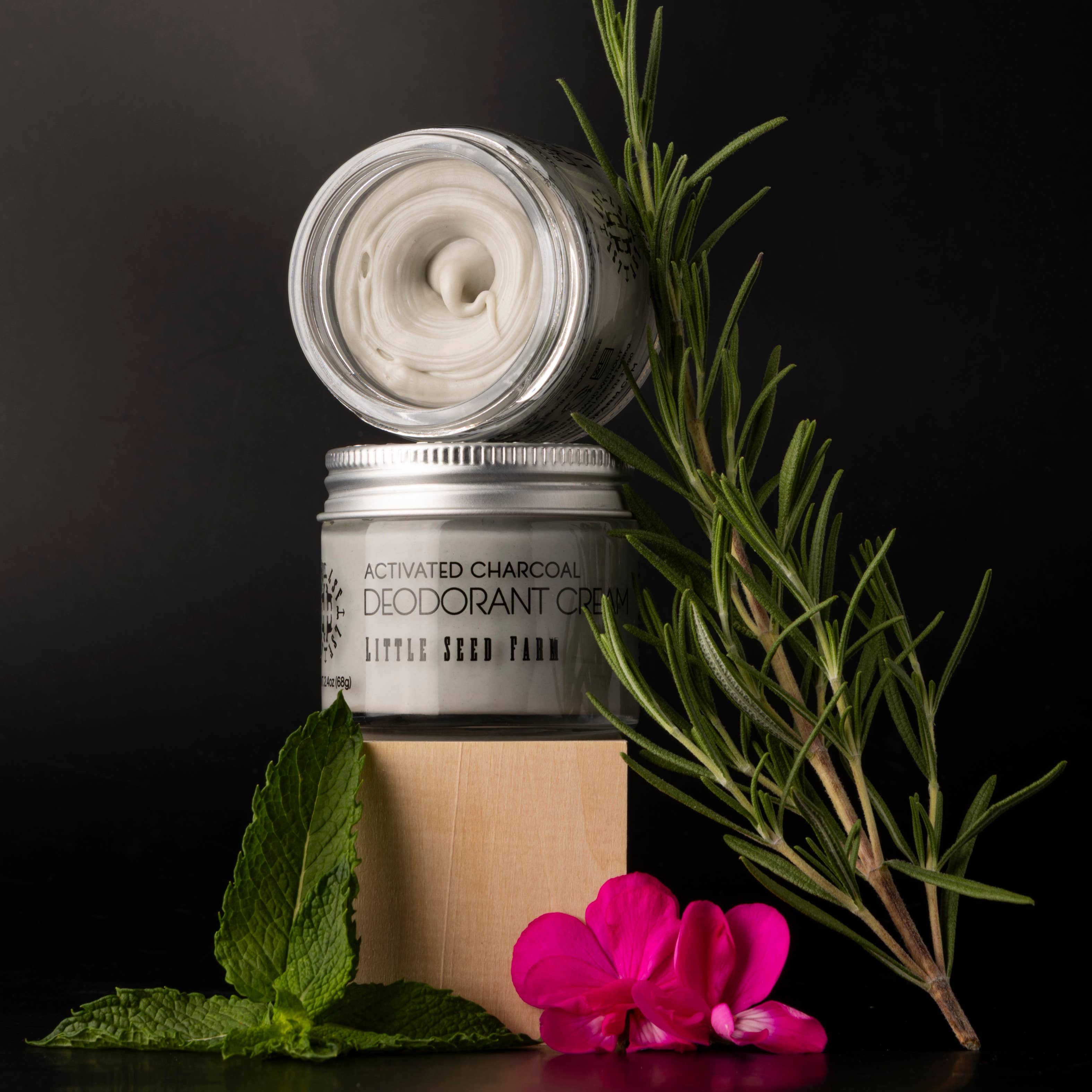 Activated Charcoal Deodorant Cream | Little Seed Farm