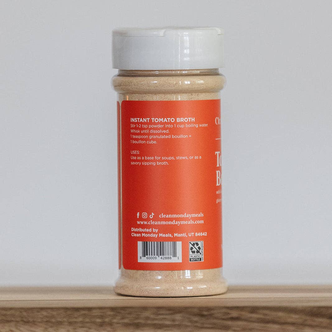 Tomato Bouillon with Slow Simmered Chicken Stock Powder | Clean Monday Meals