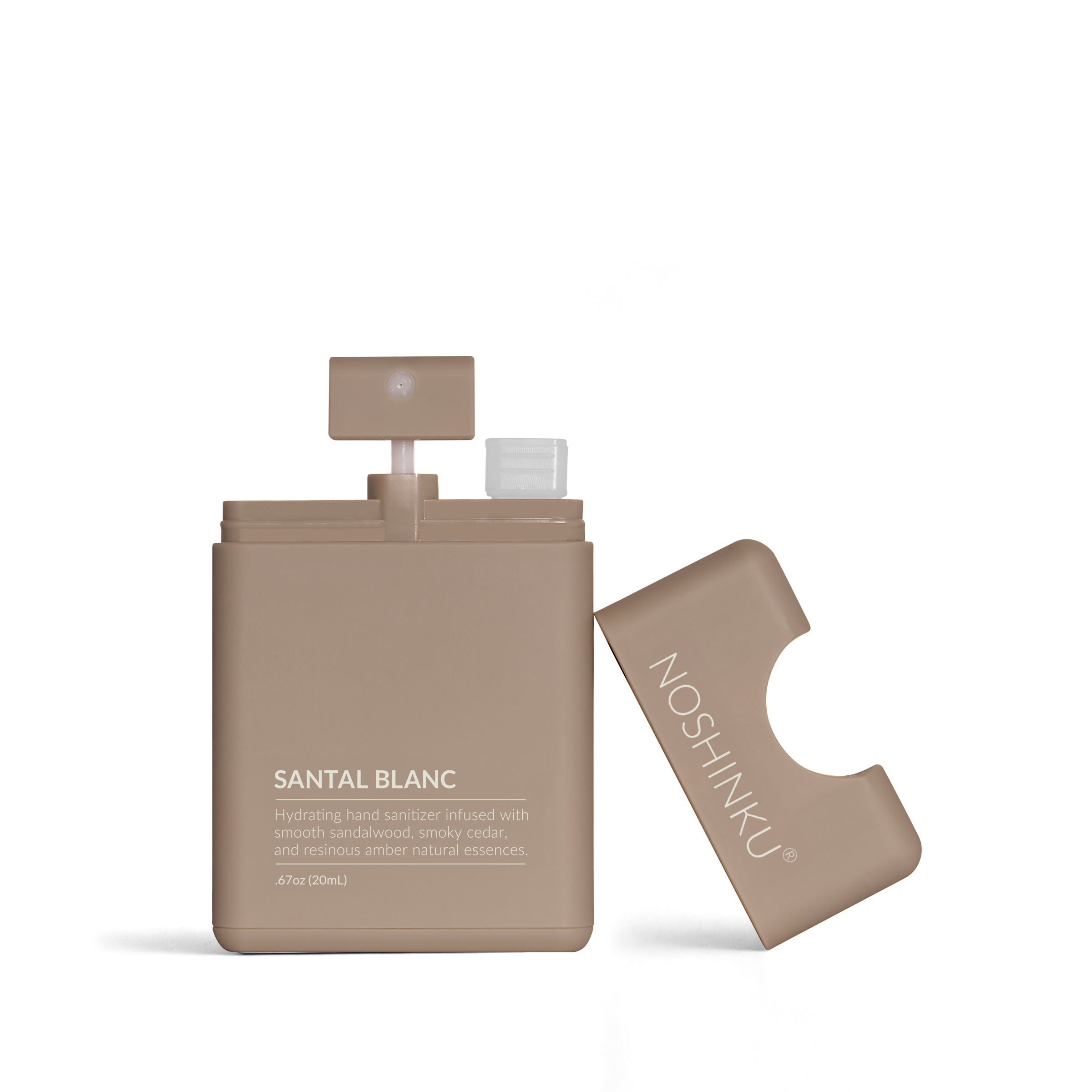 Santal Blanc Hydrating Pocket Hand Sanitizer | Noshinku
