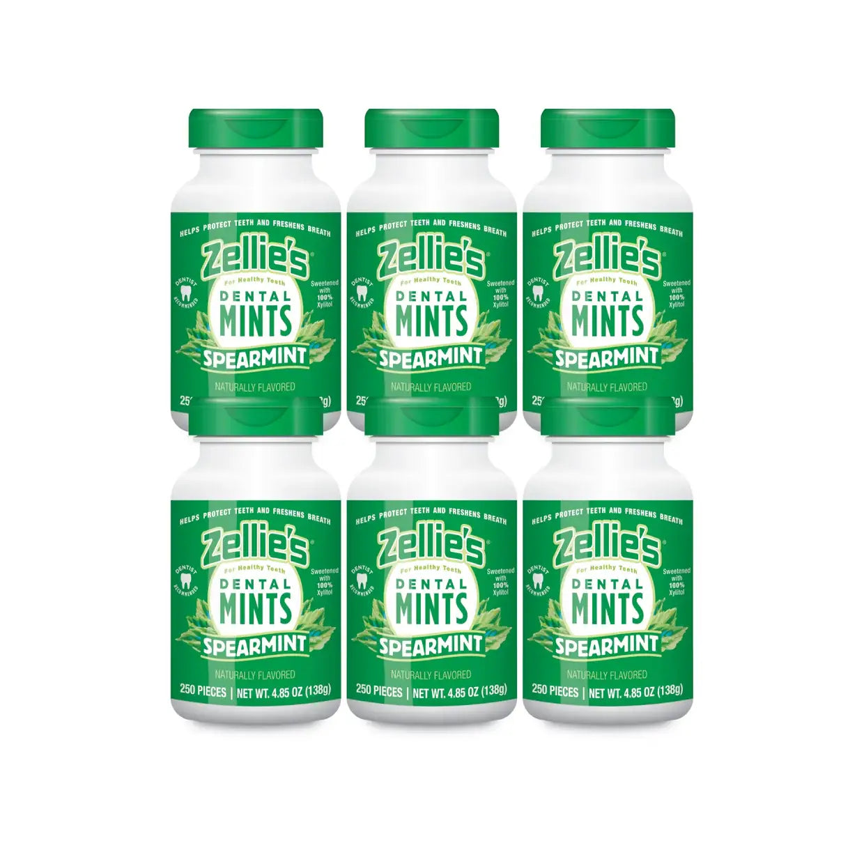 Zellie's Xylitol Dental Mints - Spearmint | Zellies