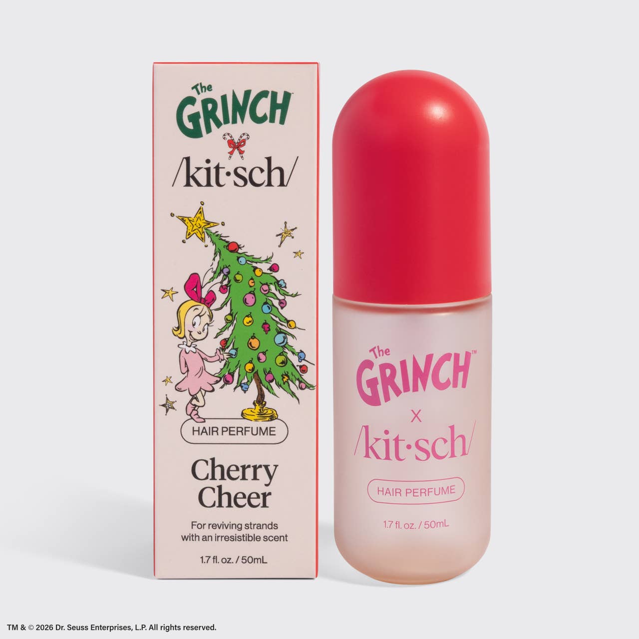 The Grinch x Kitsch Cherry Cheer Hair Perfume | Kistch