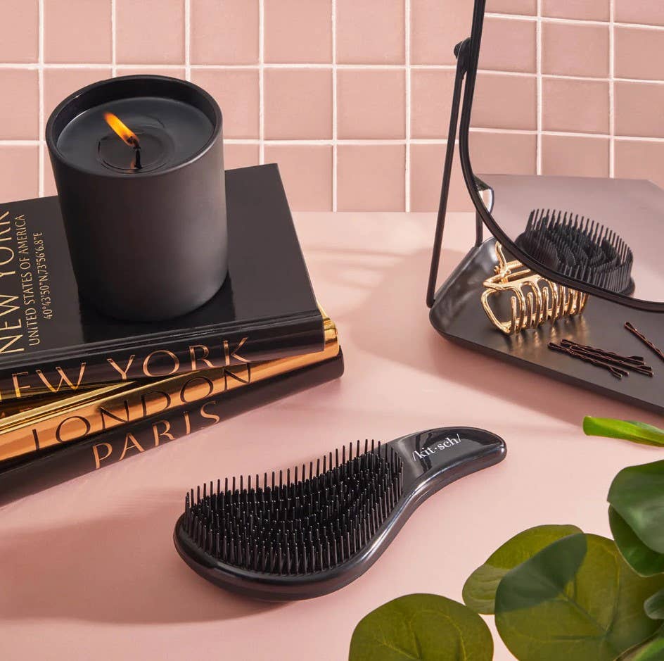 Detangling Brush - Black | KITSCH