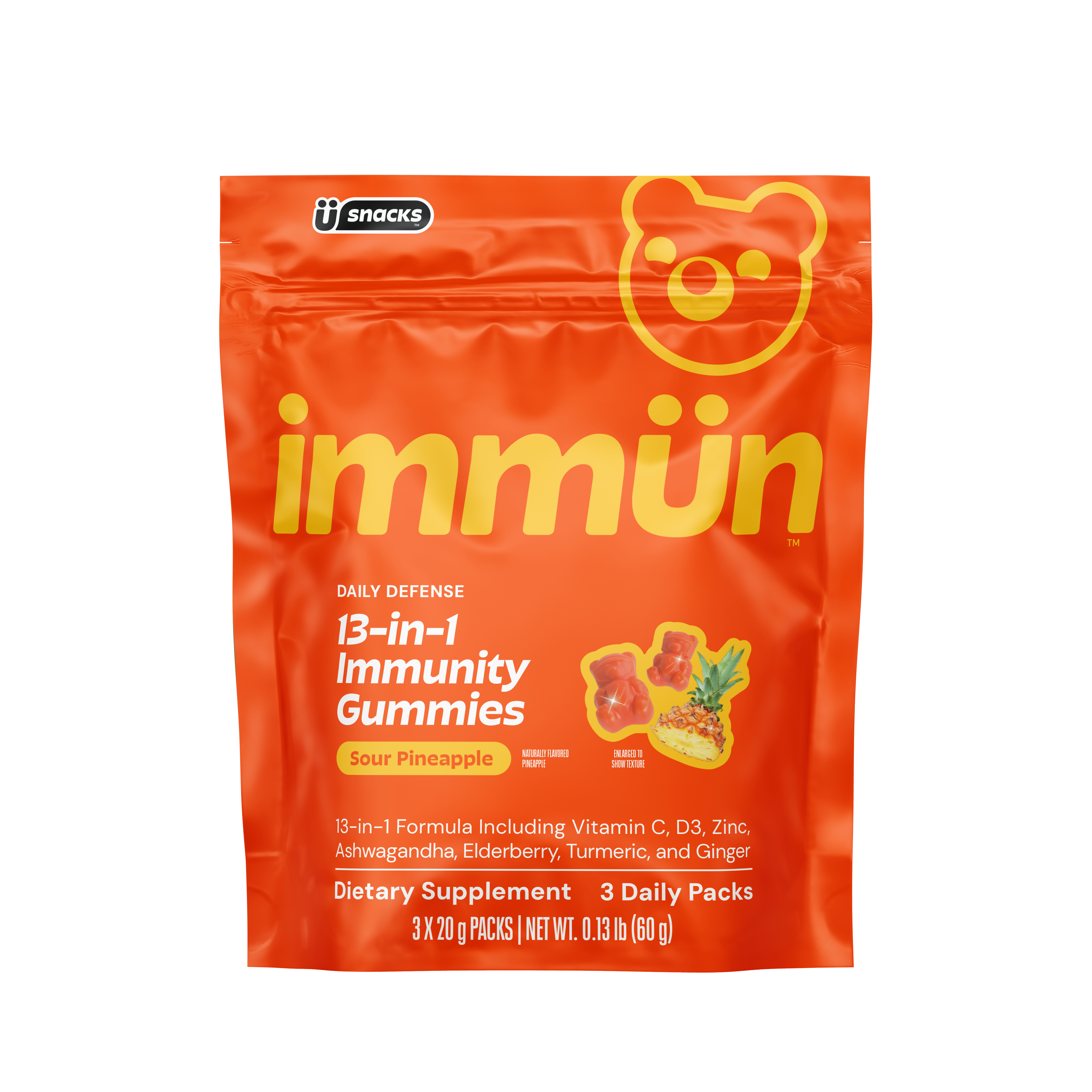 Immün Daily Immunity Gummies, 3 Servings | Grüns