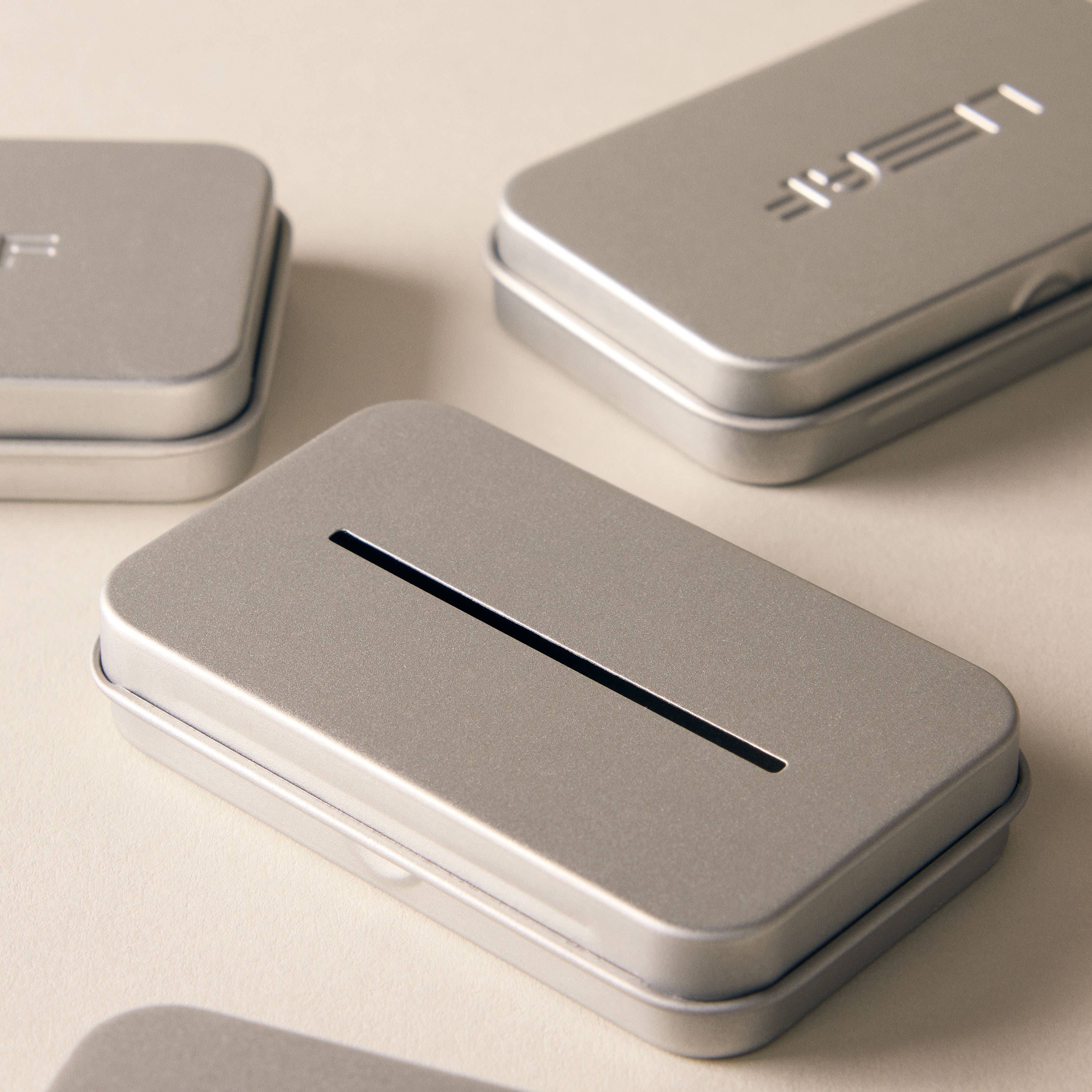 Razor Blade Recycling Tin | Leaf Shave