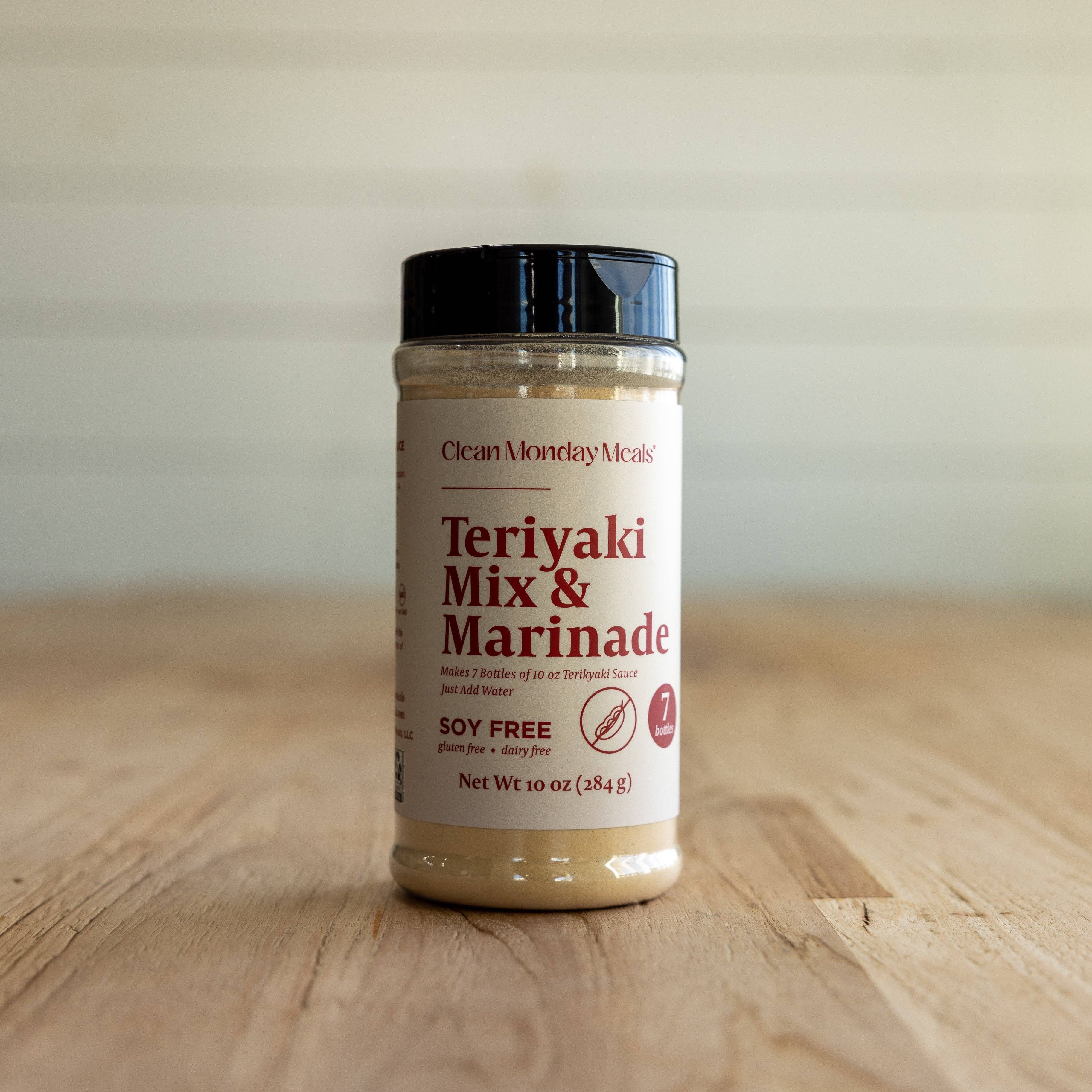 Soy Free Teriyaki Mix & Marinade | Clean Monday Meals