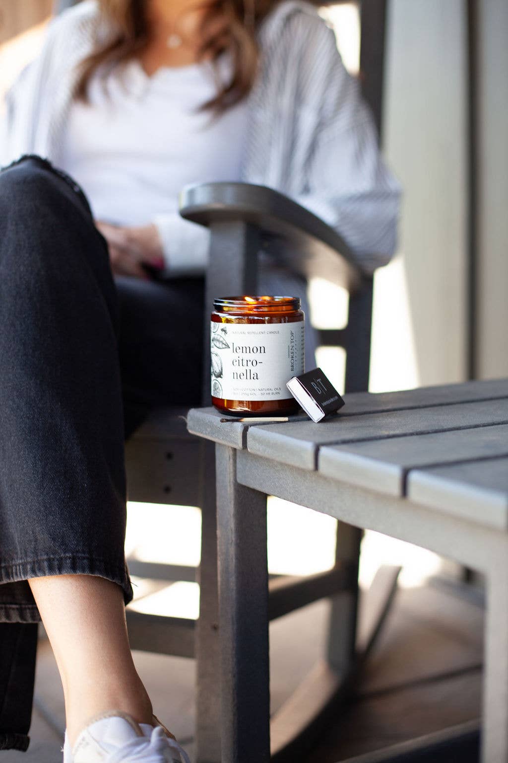 Lemon Citronella - 9 oz Soy Candle | Broken Top