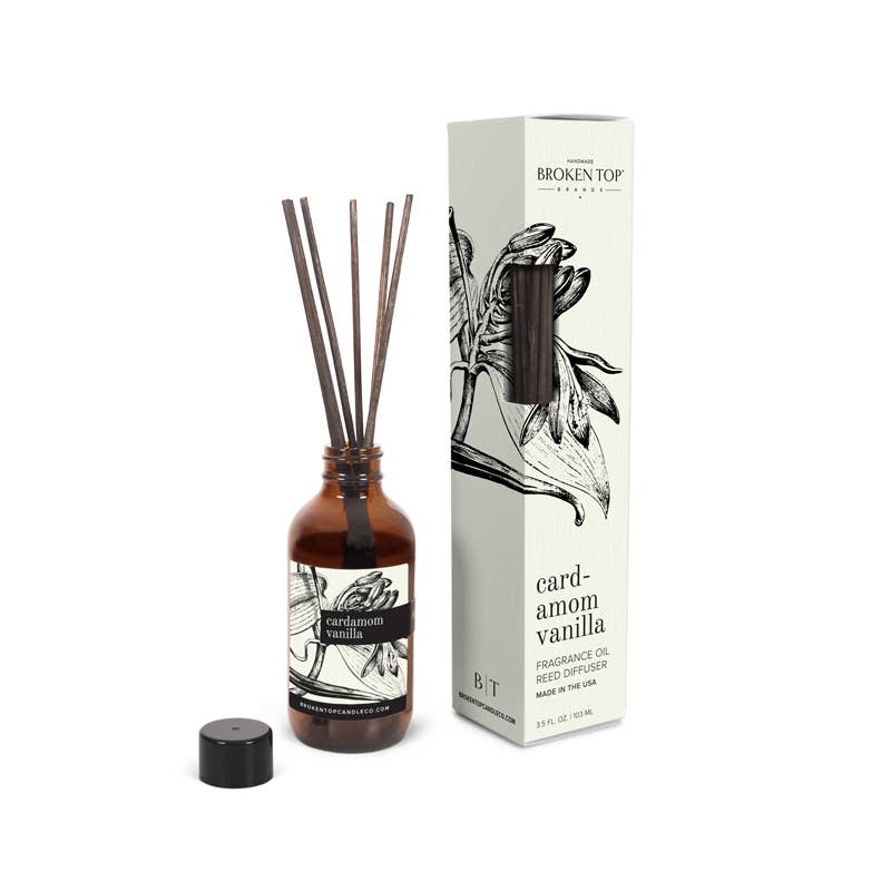 Cardamom Vanilla Reed Diffuser | Broken Top