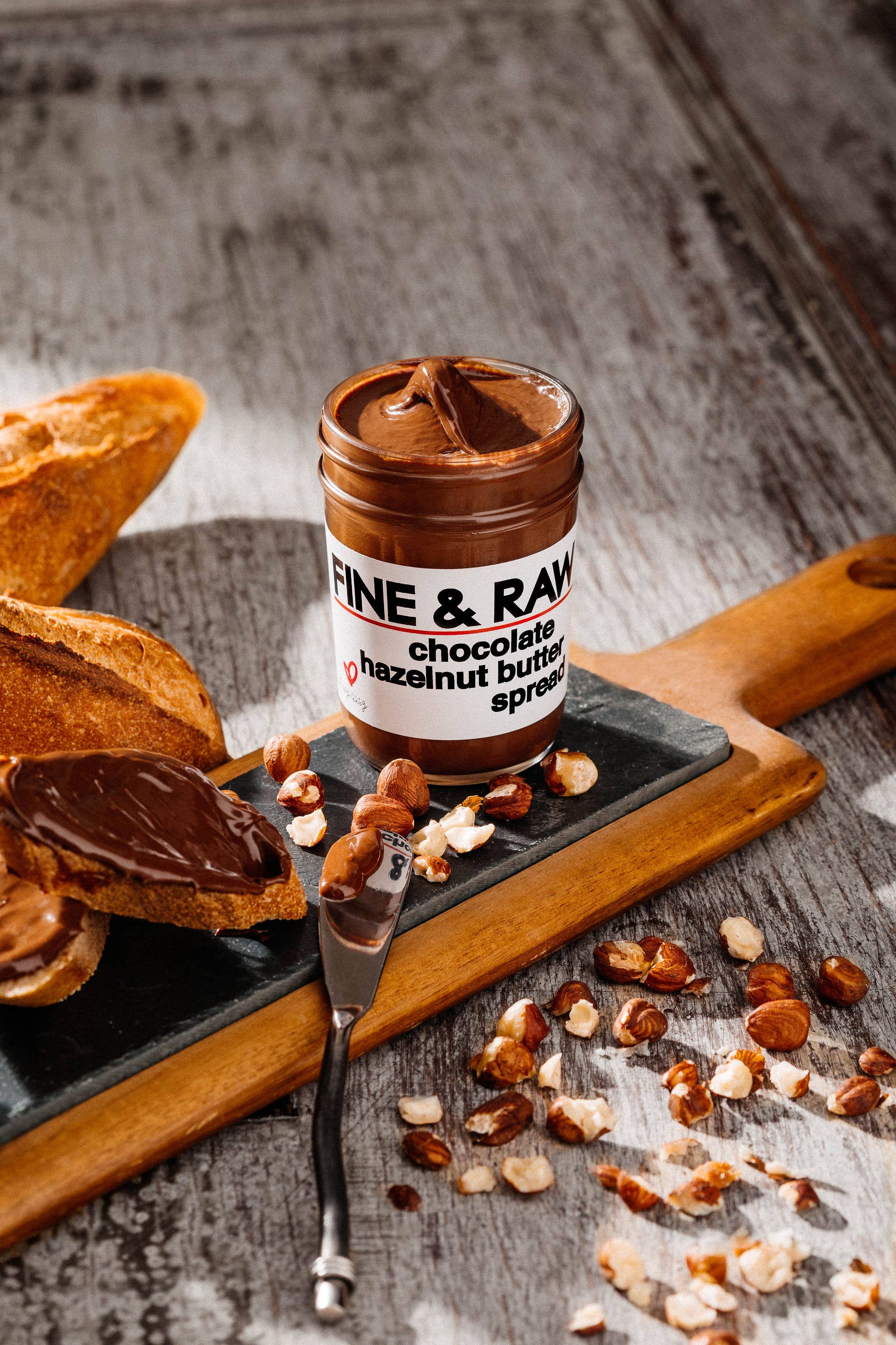 Chocolate Hazelnut Butter Spread | FINE & RAW