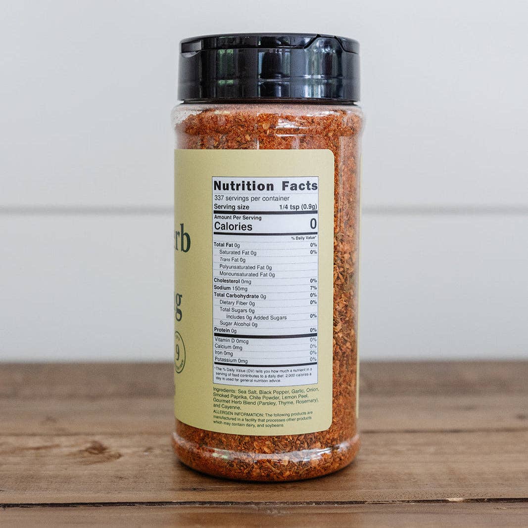 Zest & Herb Chicken Seasoning | Clean Monday Meals