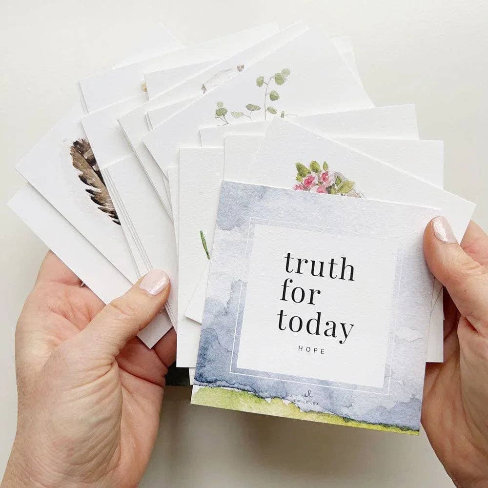 Truth for today hope cards | Emily Lex Studio