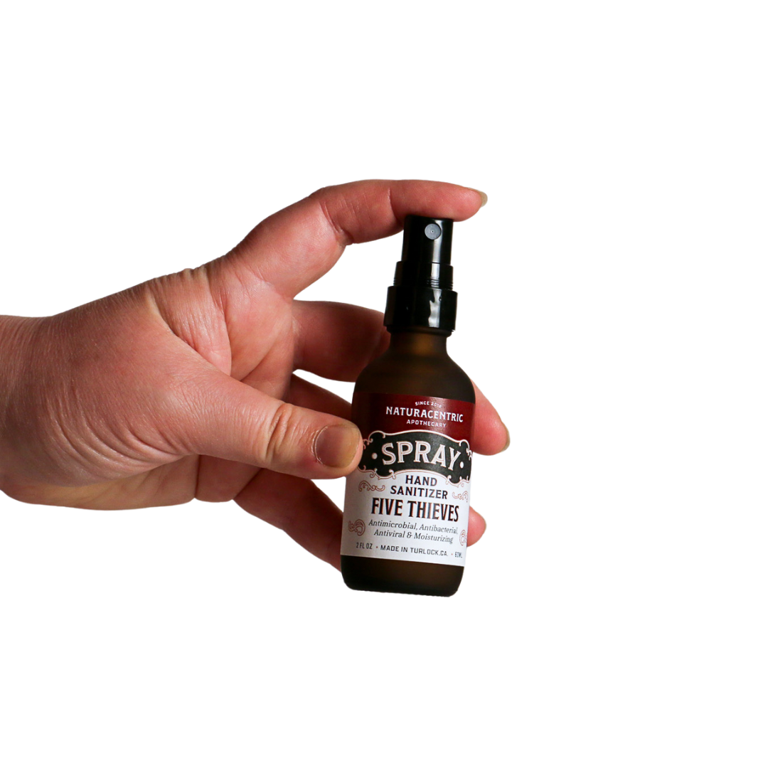 Five Thieves Essential Oil Hand Sanitizer Spray (2oz) | Naturacentric