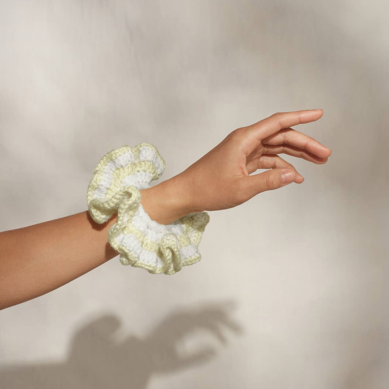 Crochet Scrunchie -  Butter Yellow | KITSCH