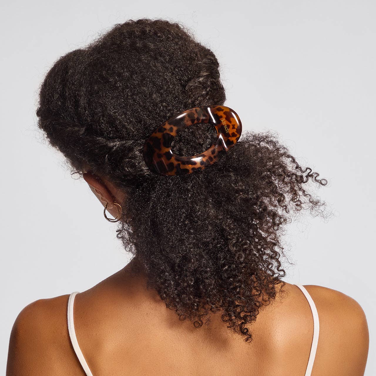 Recycled Plastic Large Flat Cloud Clip - Tort | KITSCH