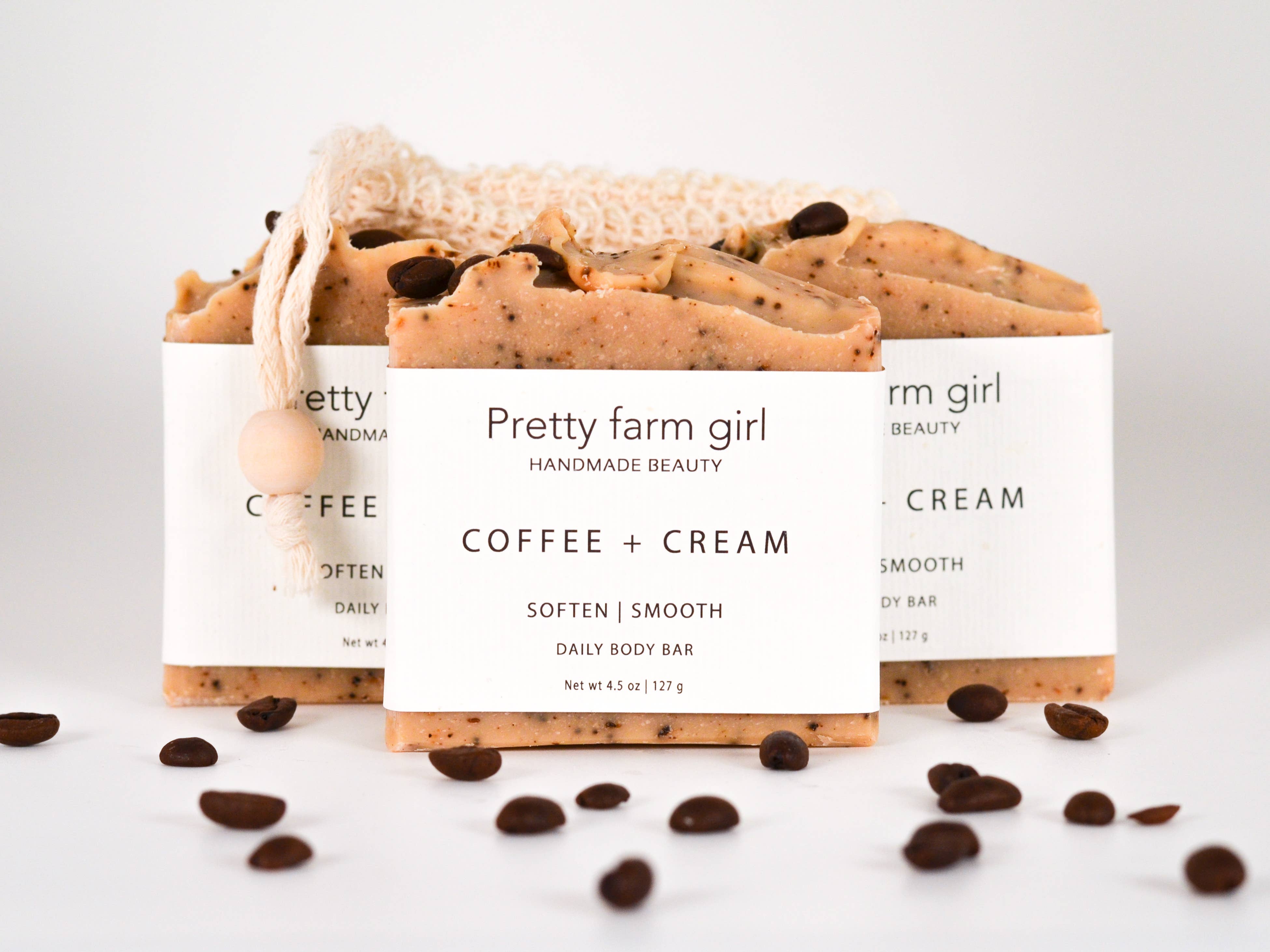 Coffee and Cream Soap | Pretty Farm Girl