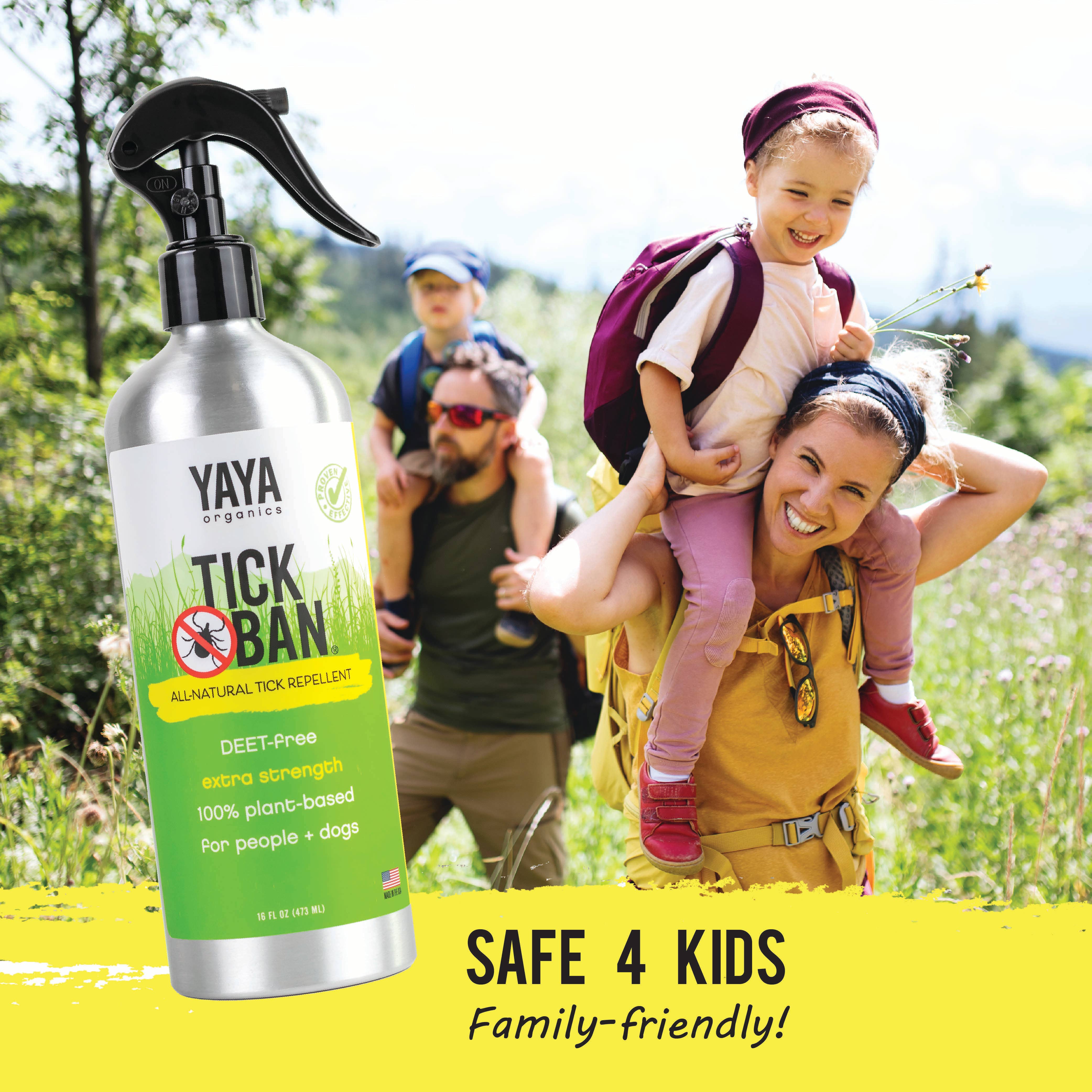 Tick Ban All-Natural Tick Repellent - 16 oz | Yaya