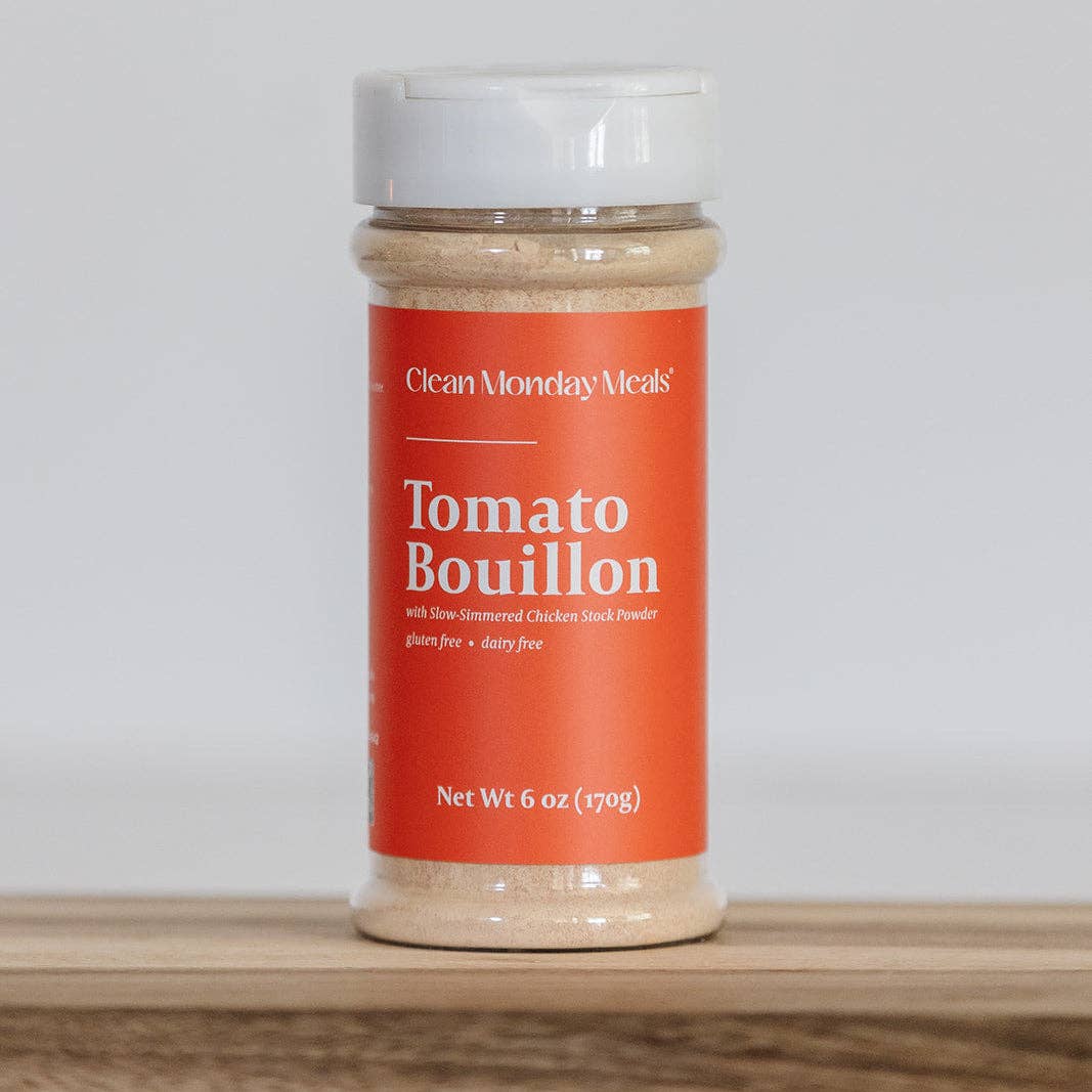 Tomato Bouillon with Slow Simmered Chicken Stock Powder | Clean Monday Meals