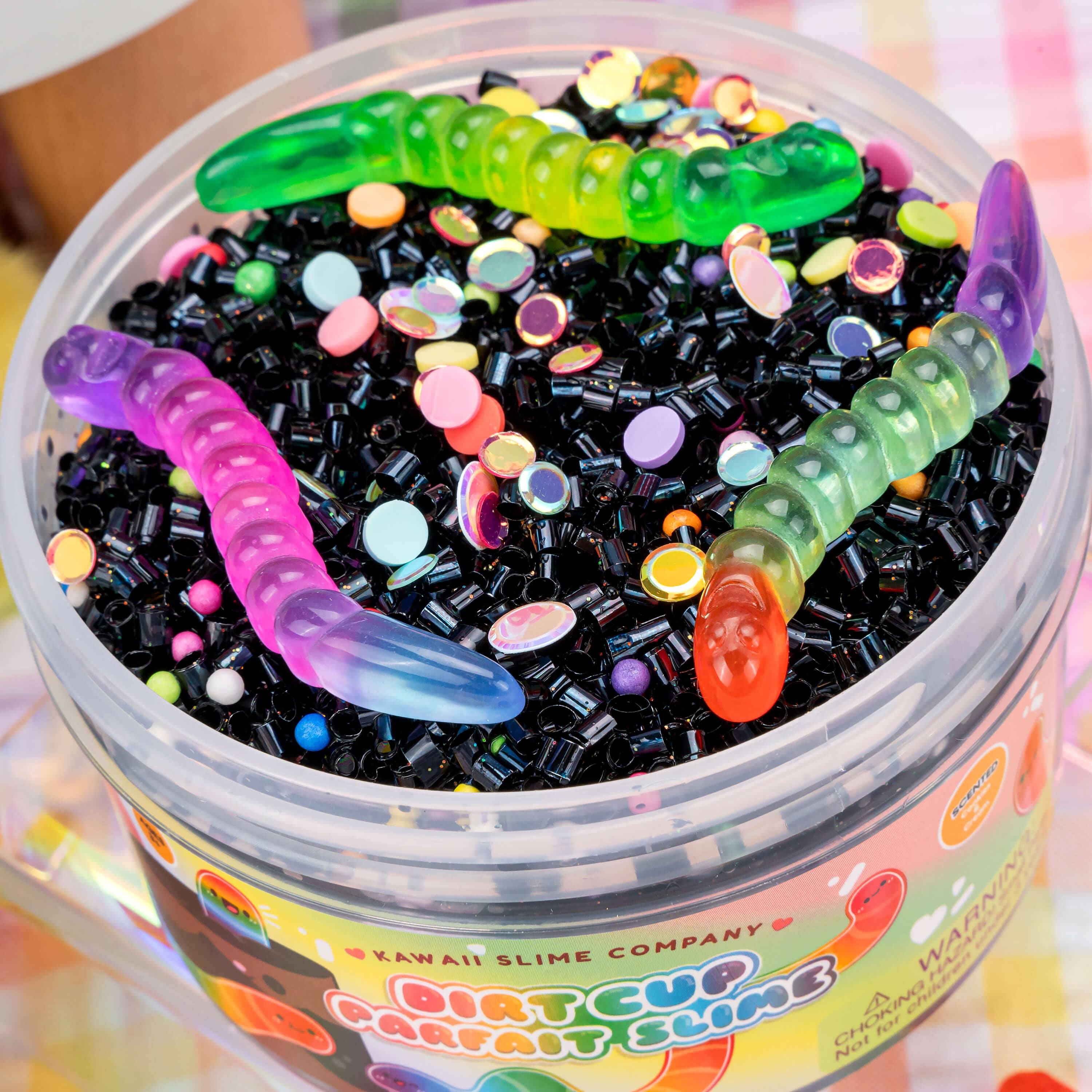 Dirt Cup Parfait Crunchy Signature Dome™ Slime | Kawaii Slime