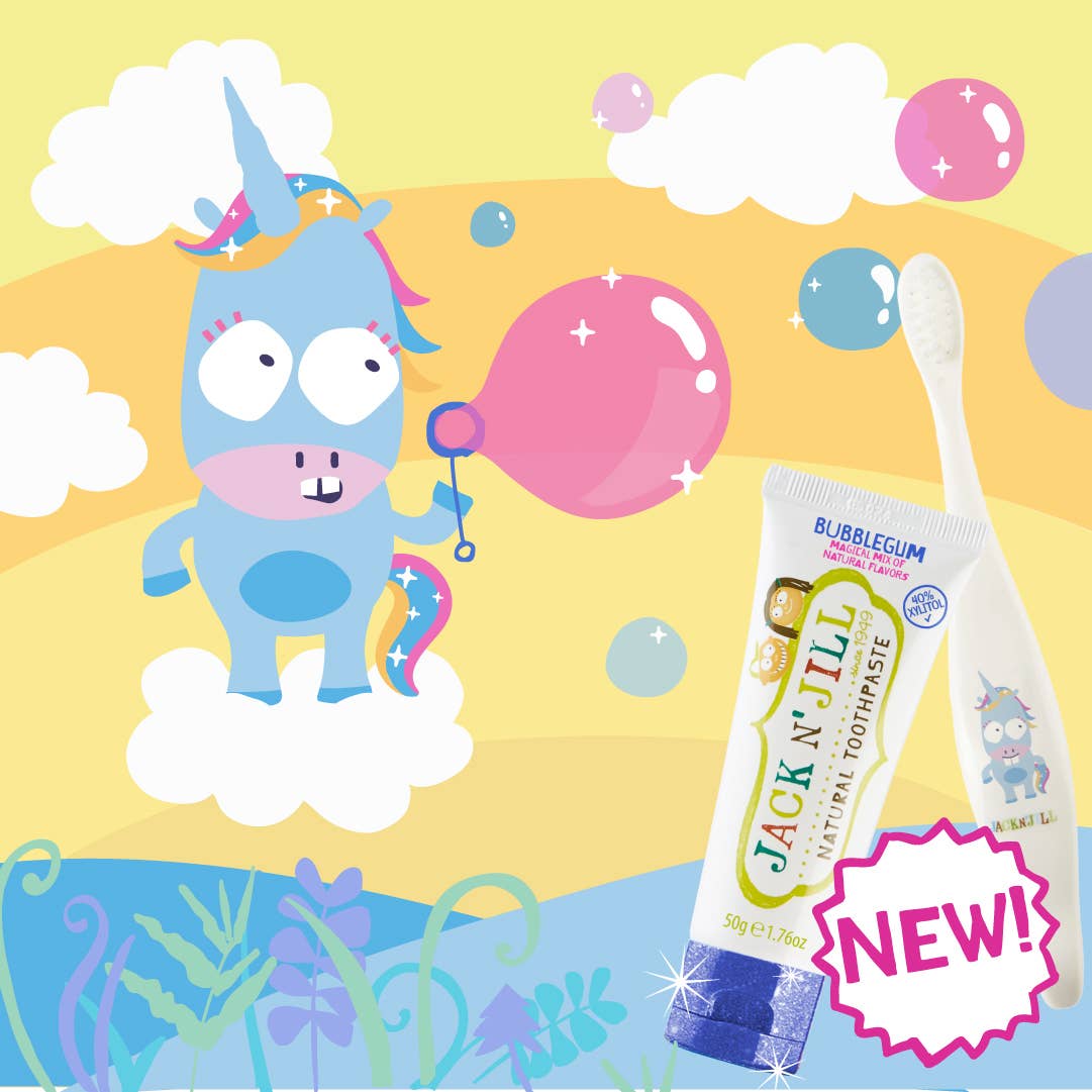 Natural Certified Kids Toothpaste Bubblegum | Jack N' Jill Kids