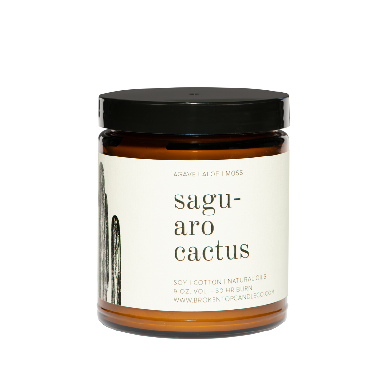 Saguaro Cactus Soy Candle 9 oz. - Thumbnail 2