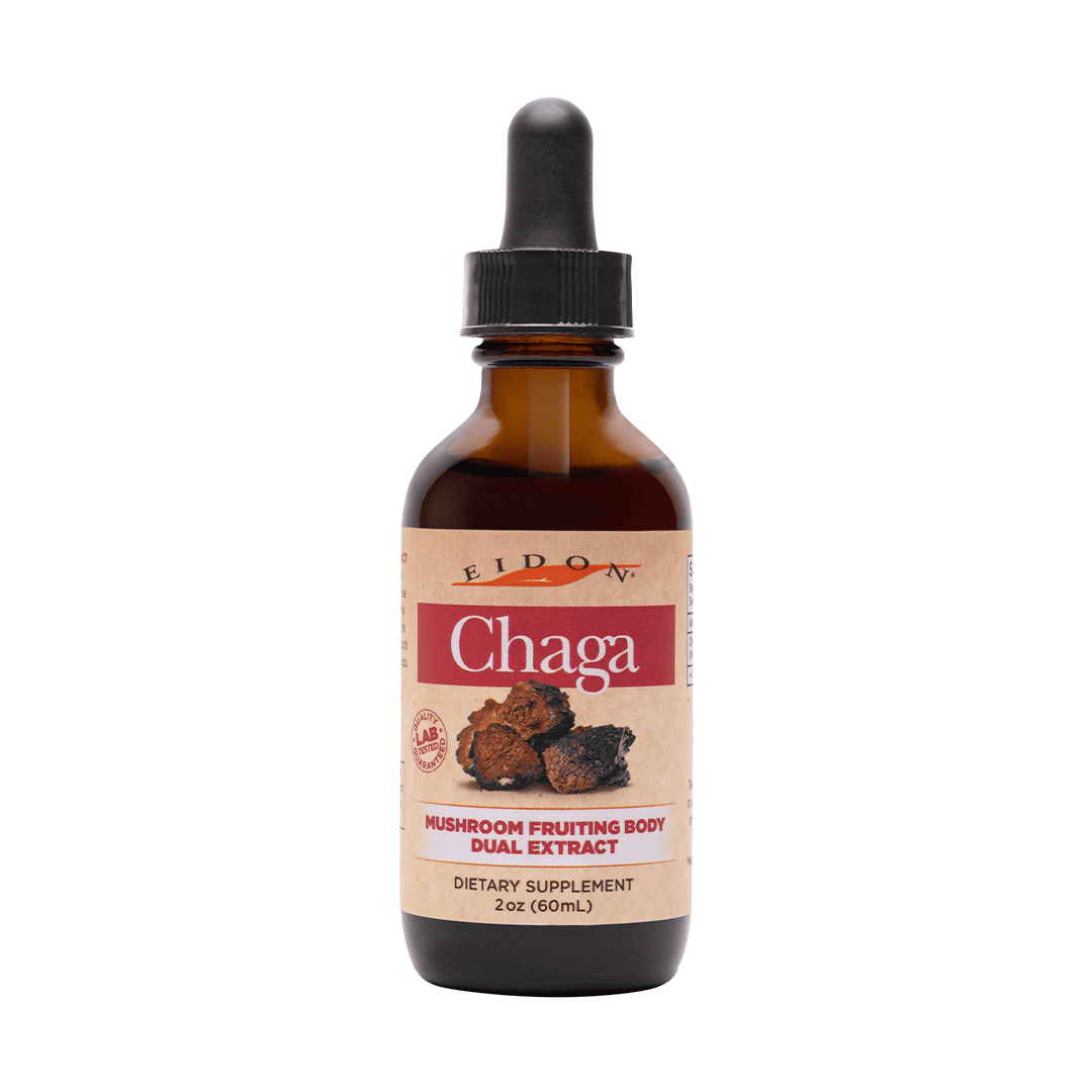 Chaga Mushroom Liquid Extract | Eidon Ionic Minerals