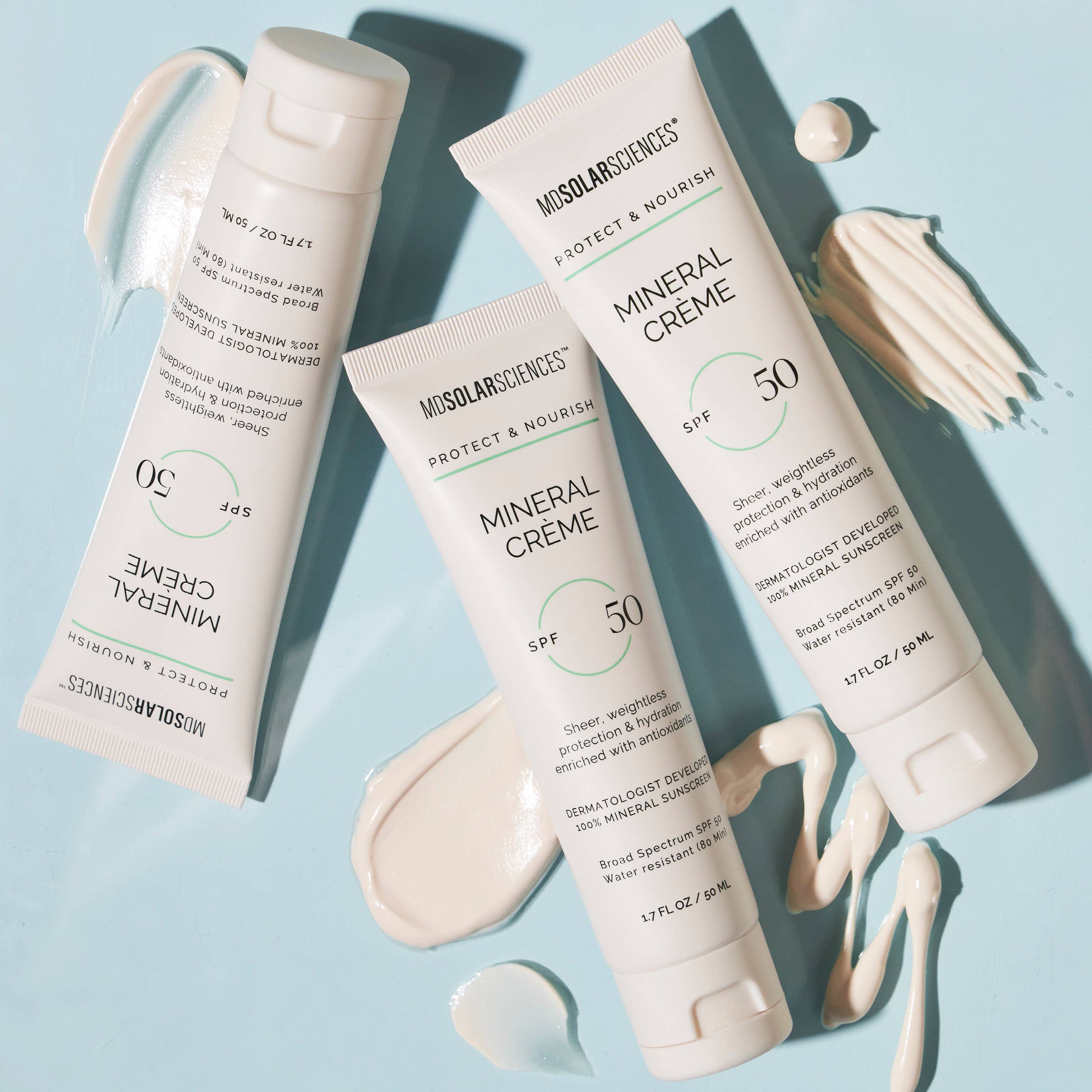 Mineral Creme SPF 50 1.7 oz Sunscreen for Sensitive Skin | MDSolarSciences