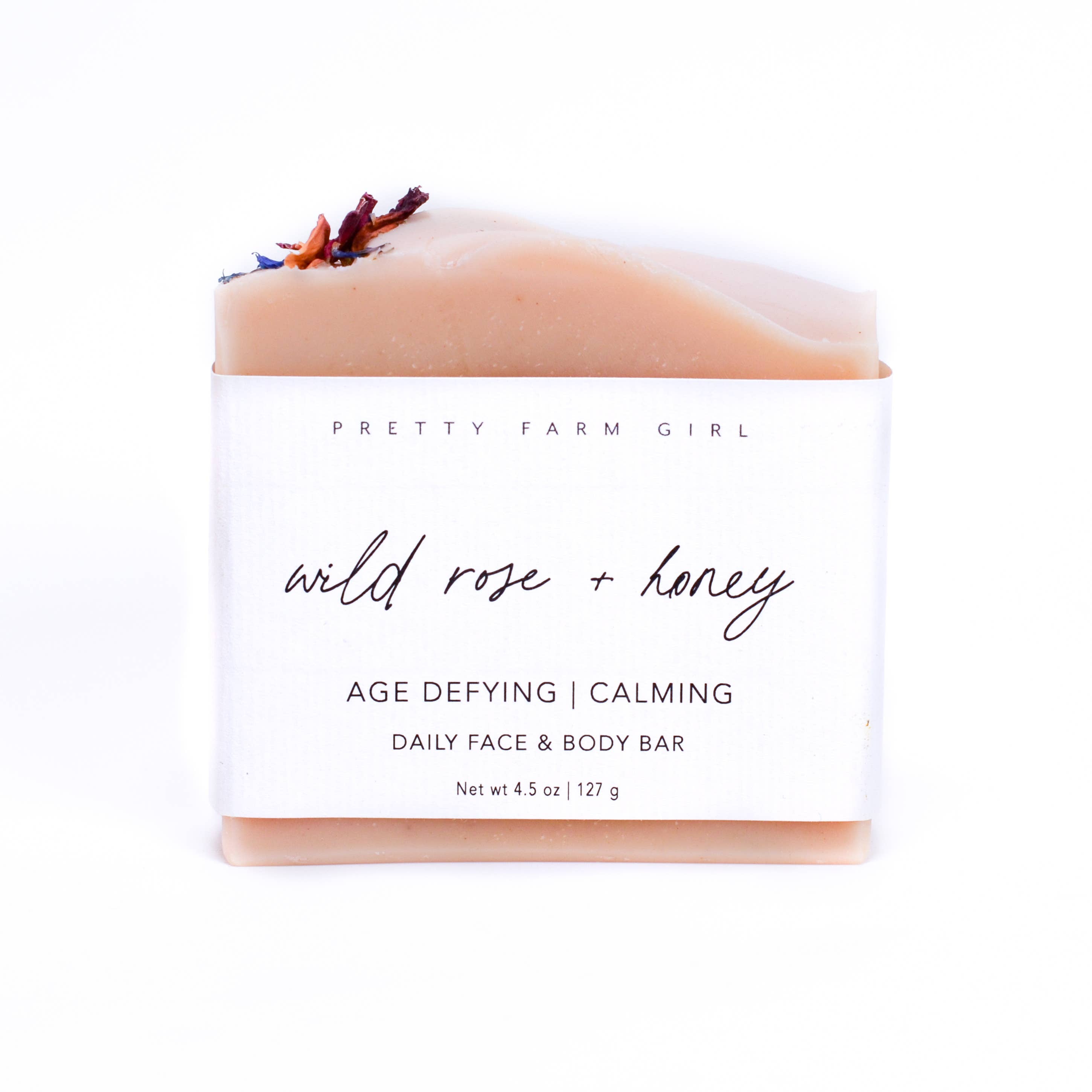 Wild Rose + Honey | Goat Milk Soap | Pretty Farm Girl