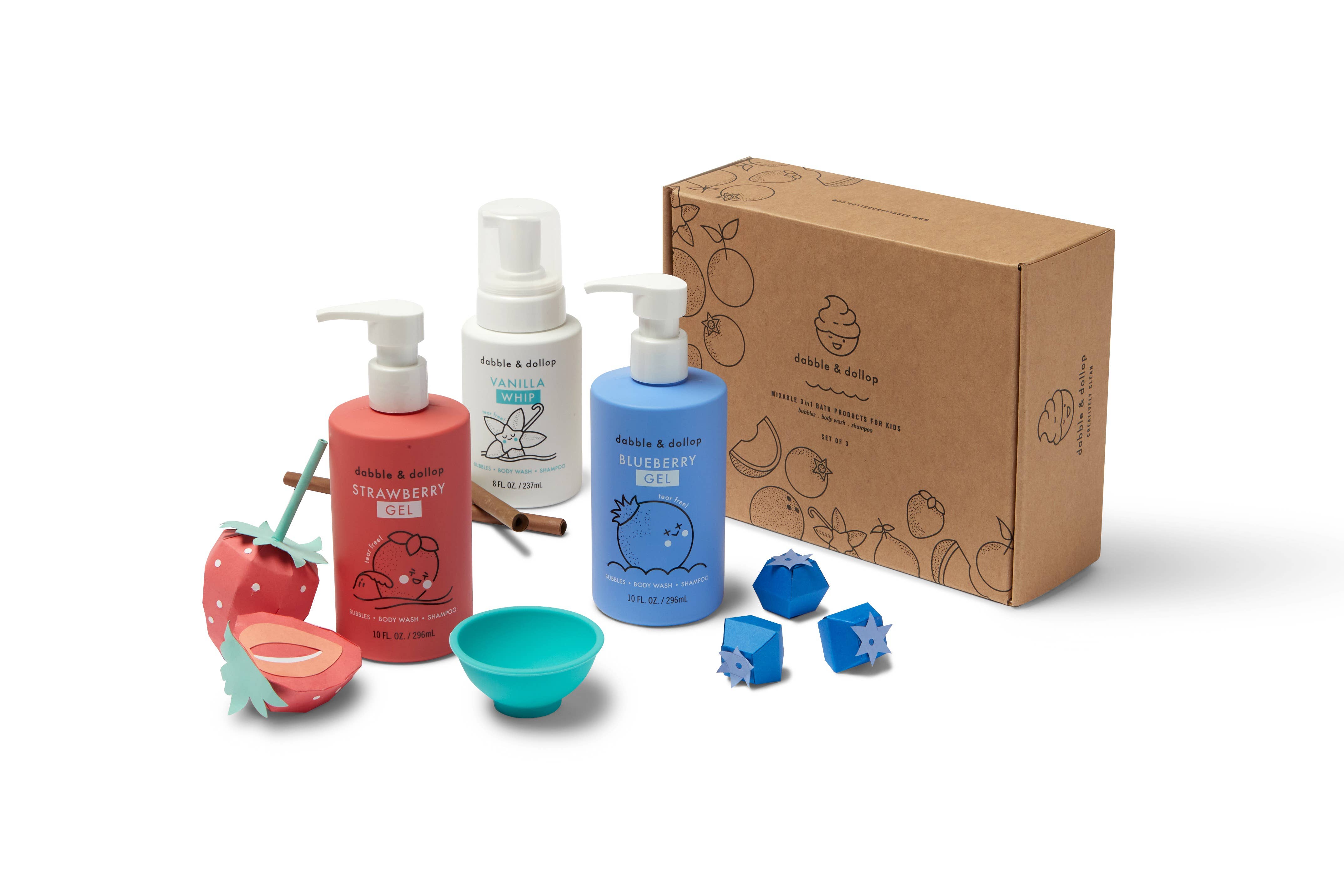 Americana Bath Gift Set | Dabble & Dollup