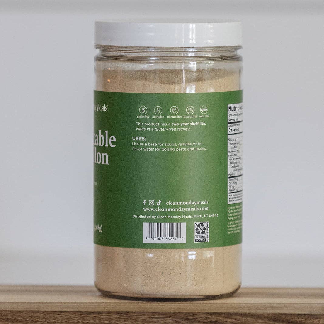 Vegetable Bouillon | Clean Monday Meals