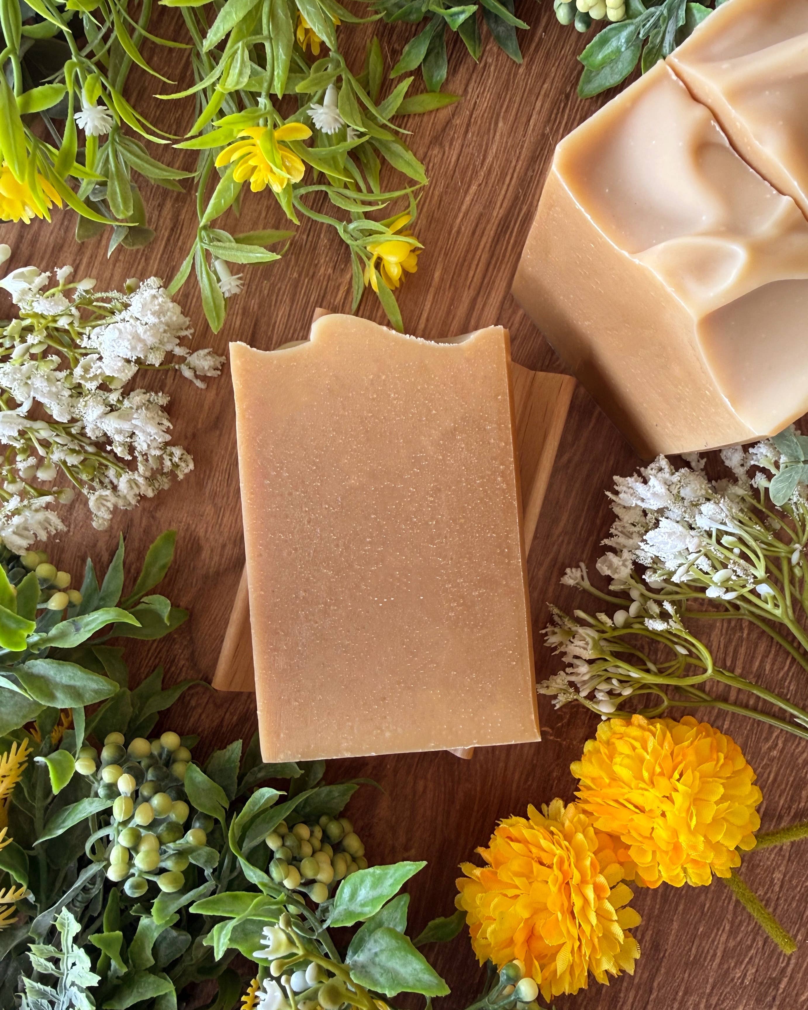 Tallow, Milk + Honey – Unscented Boxed Soap Bar | Ashley Marie