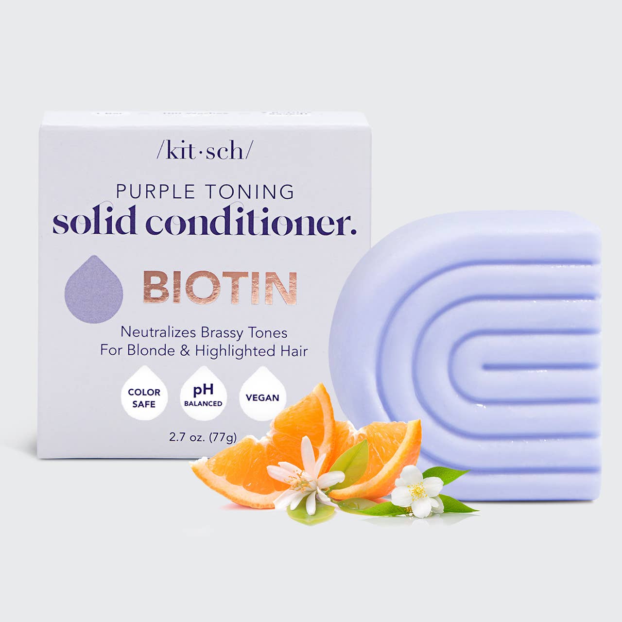 Purple Toning Solid Conditioner Bar | Kitsch
