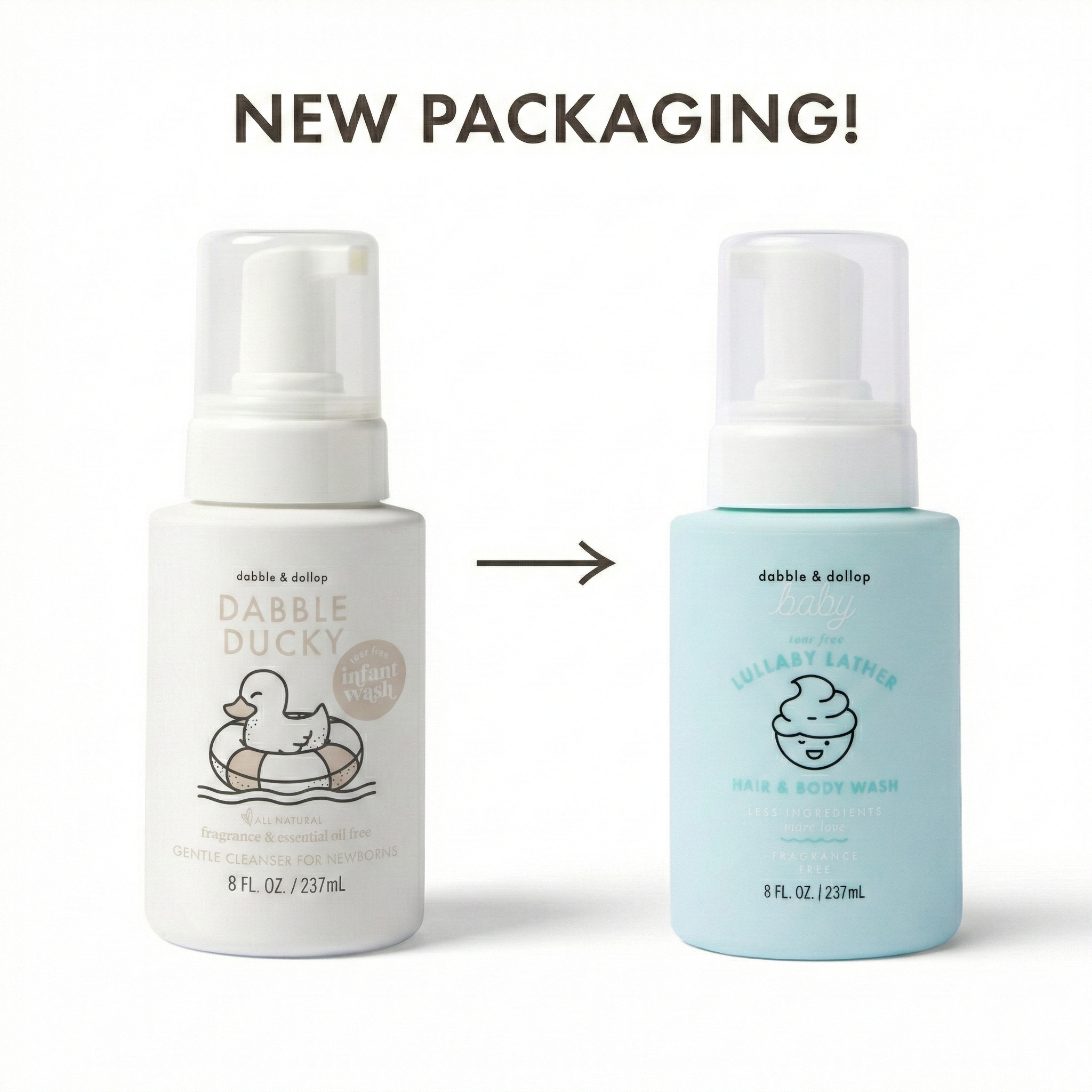 Lullaby Lather Hair & Body Wash | Dabble & Dollup