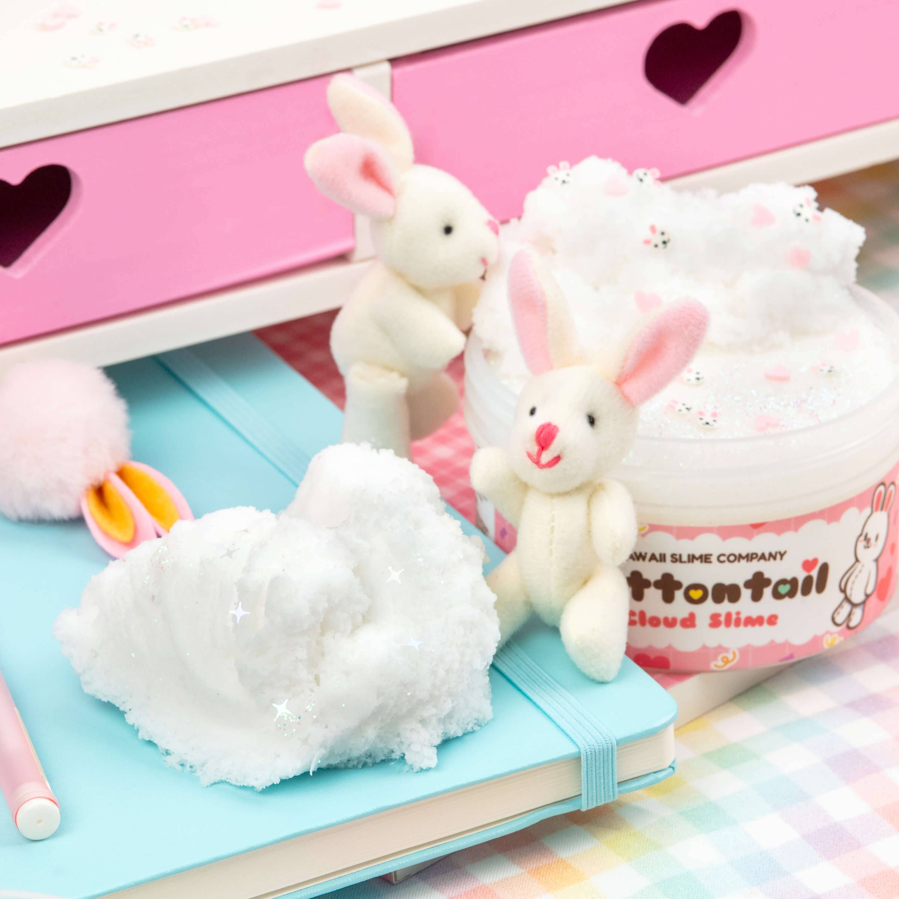 Cottontail Cloud Signature Dome™ Slime | Kawaii Slime