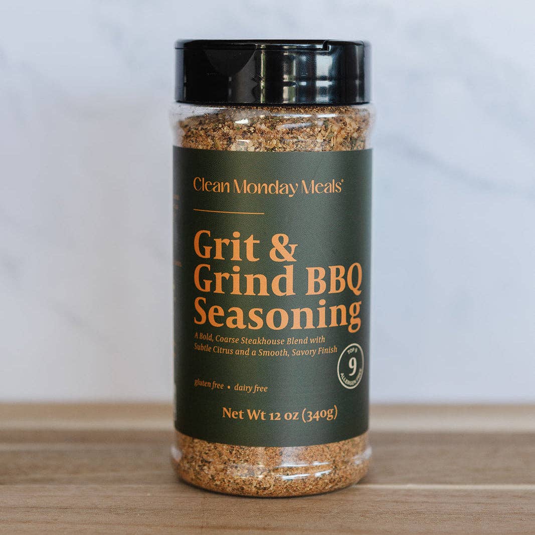 Grit & Grind BBQ Seasoning | Clean Monday Meals