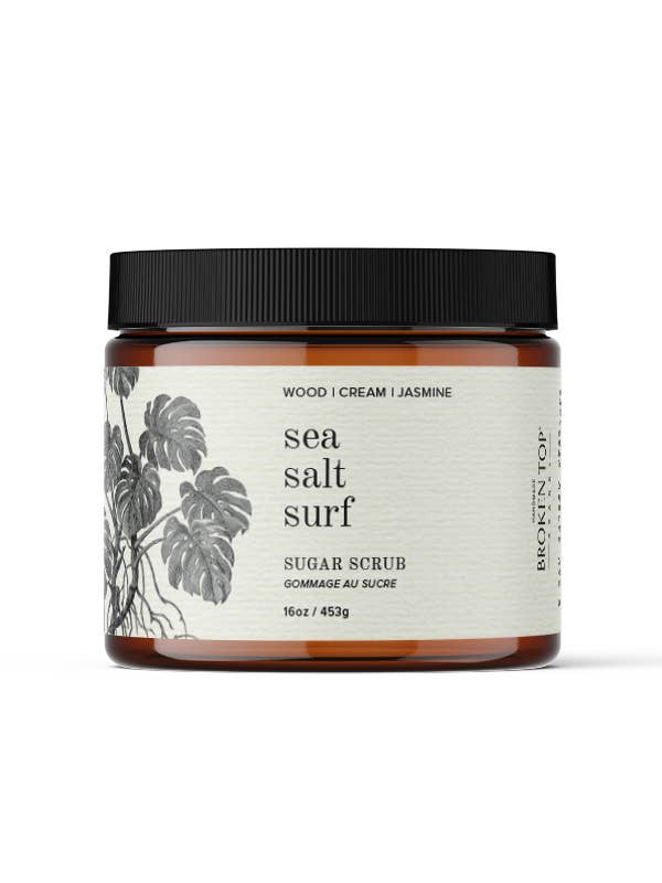 Sea Salt Surf 16oz Sugar Scrub | Broken Top Goods