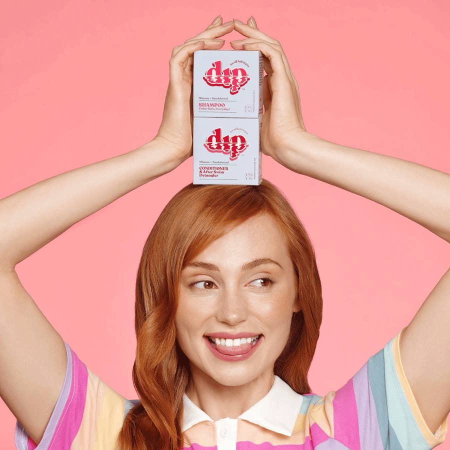 Color Safe Shampoo Bar for Every Day - Mimosa & Sandalwood | Dip