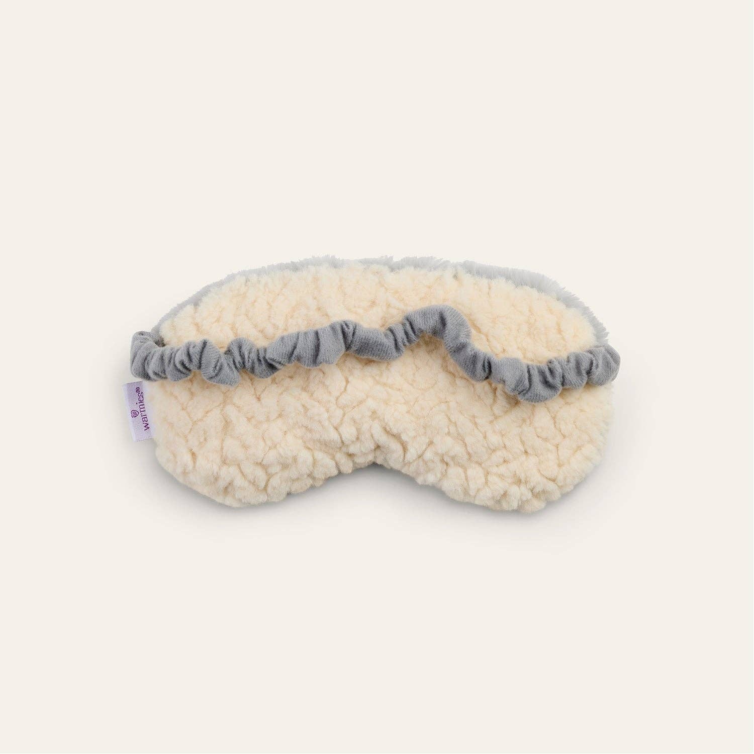 Sherpa Gray Eye Mask | Warmies