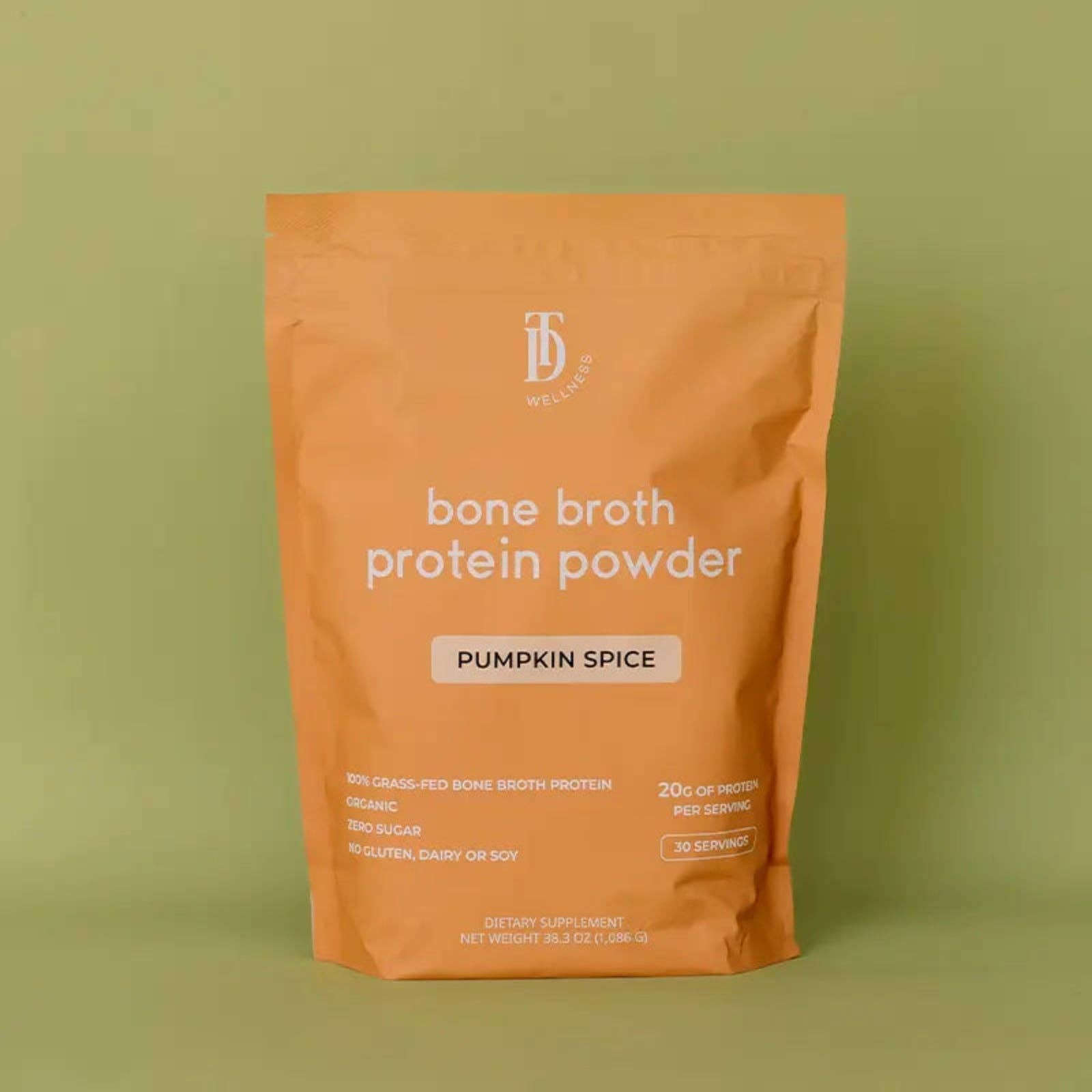 Pumpkin Spice Bone Broth Protein | Taylor Dukes Wellness