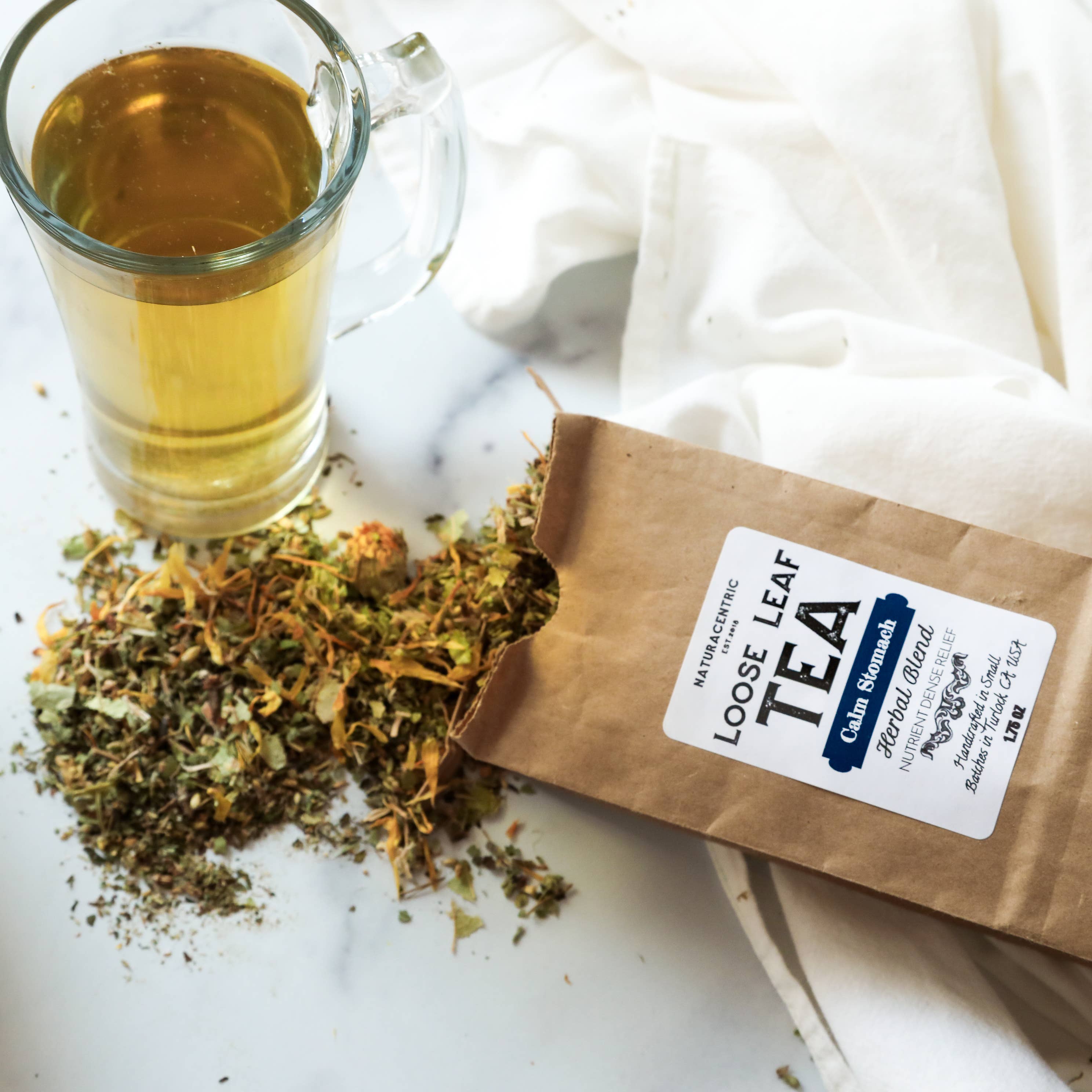 Calm Stomach Loose Leaf Tea |Naturacentric