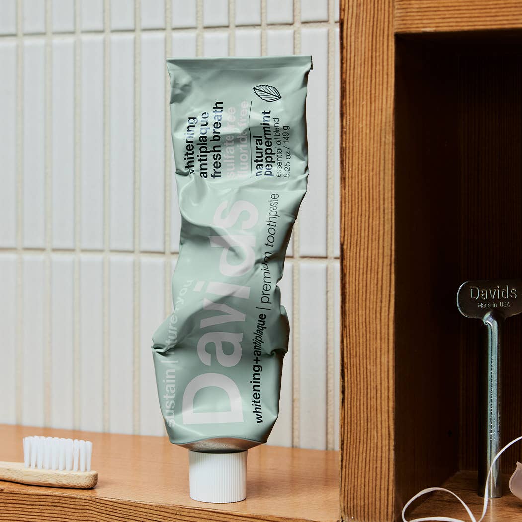 Davids Premium Toothpaste Peppermint | Davids