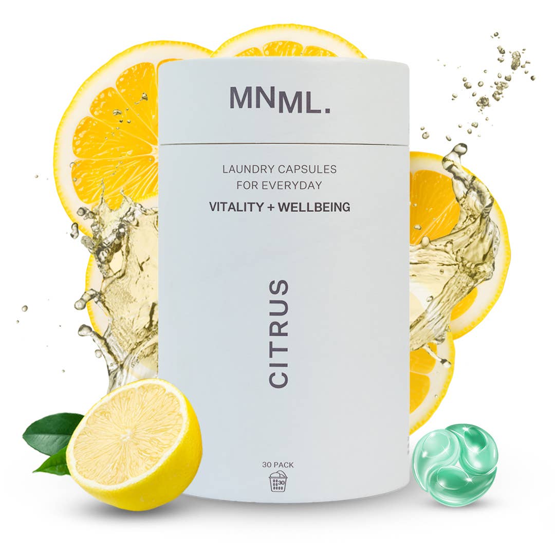 MNML Citrus Laundry Capsules (Vitality & Wellbeing) | Patch