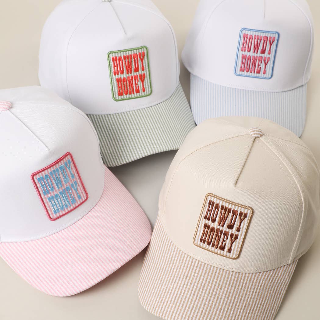 HOWDY HONEY Baseball Cap | Fashion City
