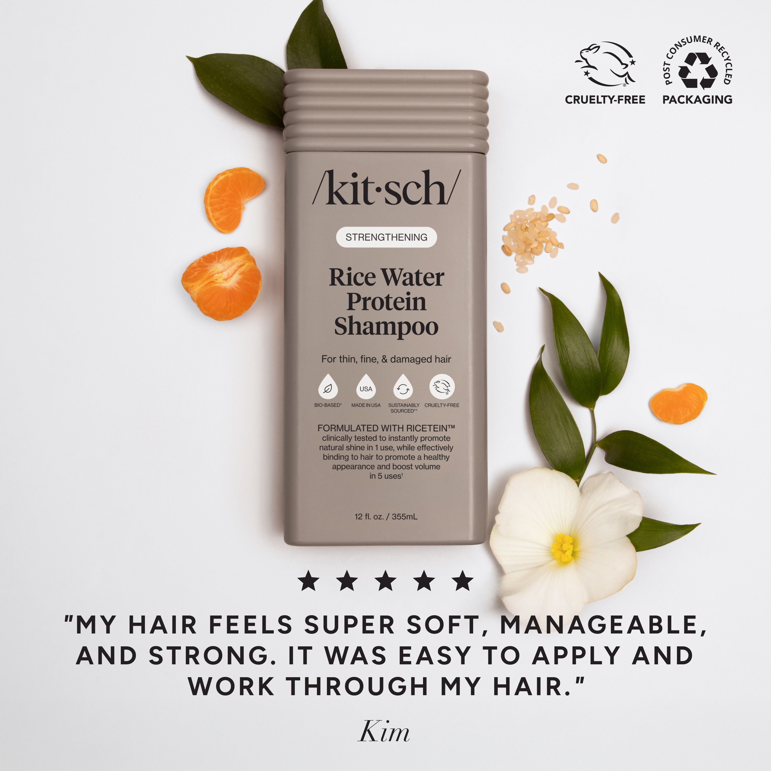 Strengthening Rice Water Shampoo | KITSCH