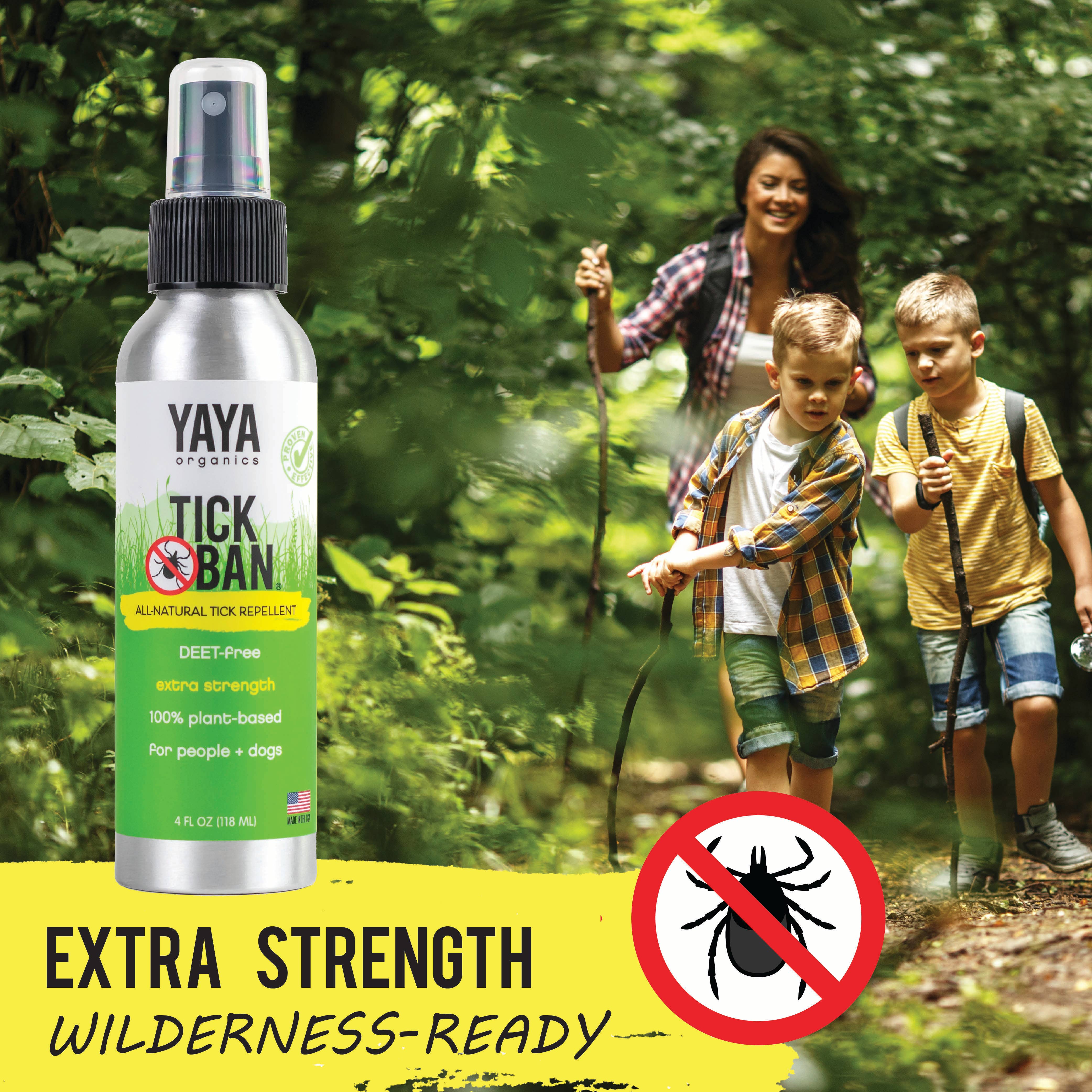 Tick Ban All-Natural Tick Repellent - 4 oz | Yaya
