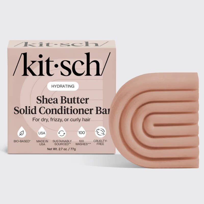 Shea Butter Hydrating Solid Conditioner Bar | KITSCH